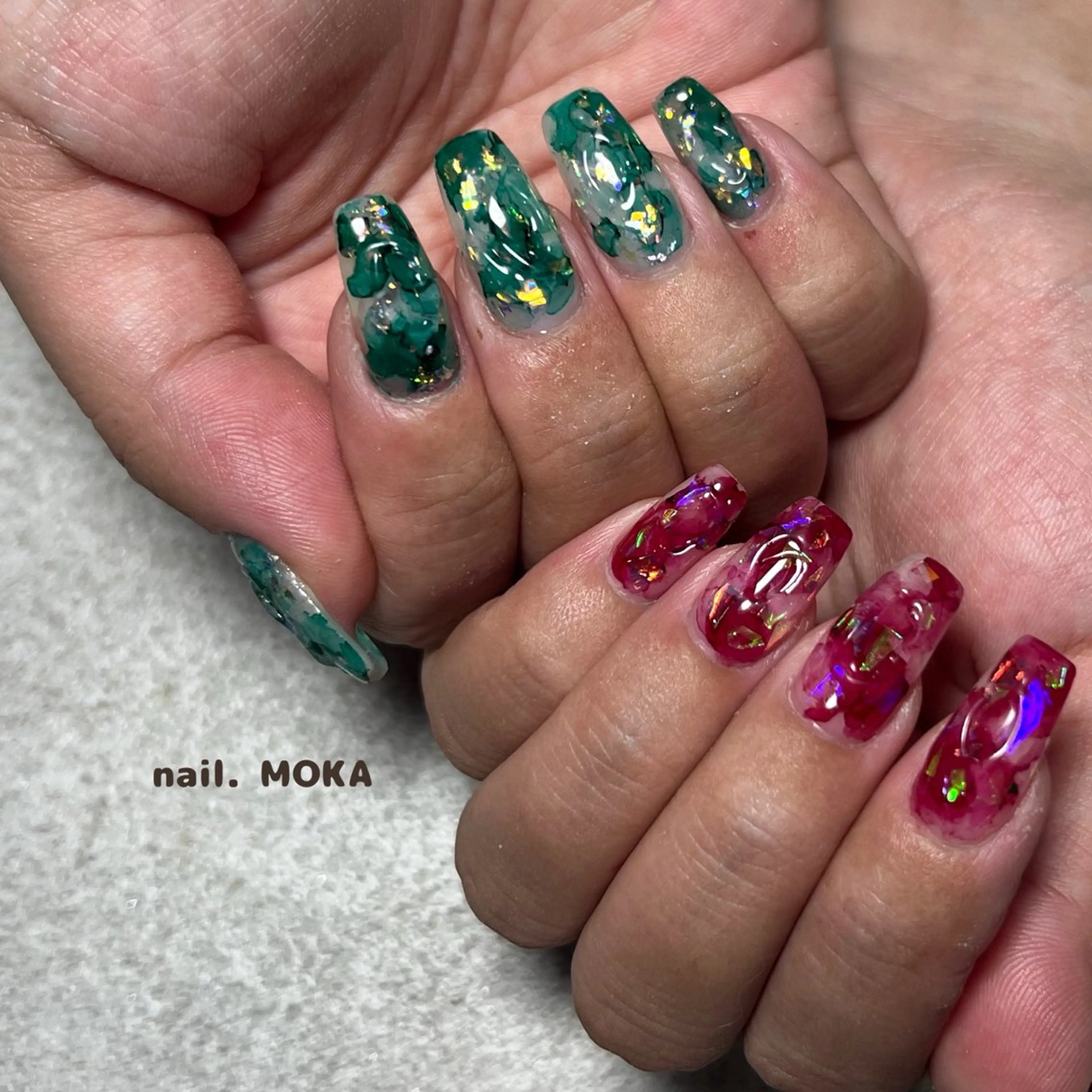 ネイル ハンドネイル nail salon MOKAのネイルデザイン