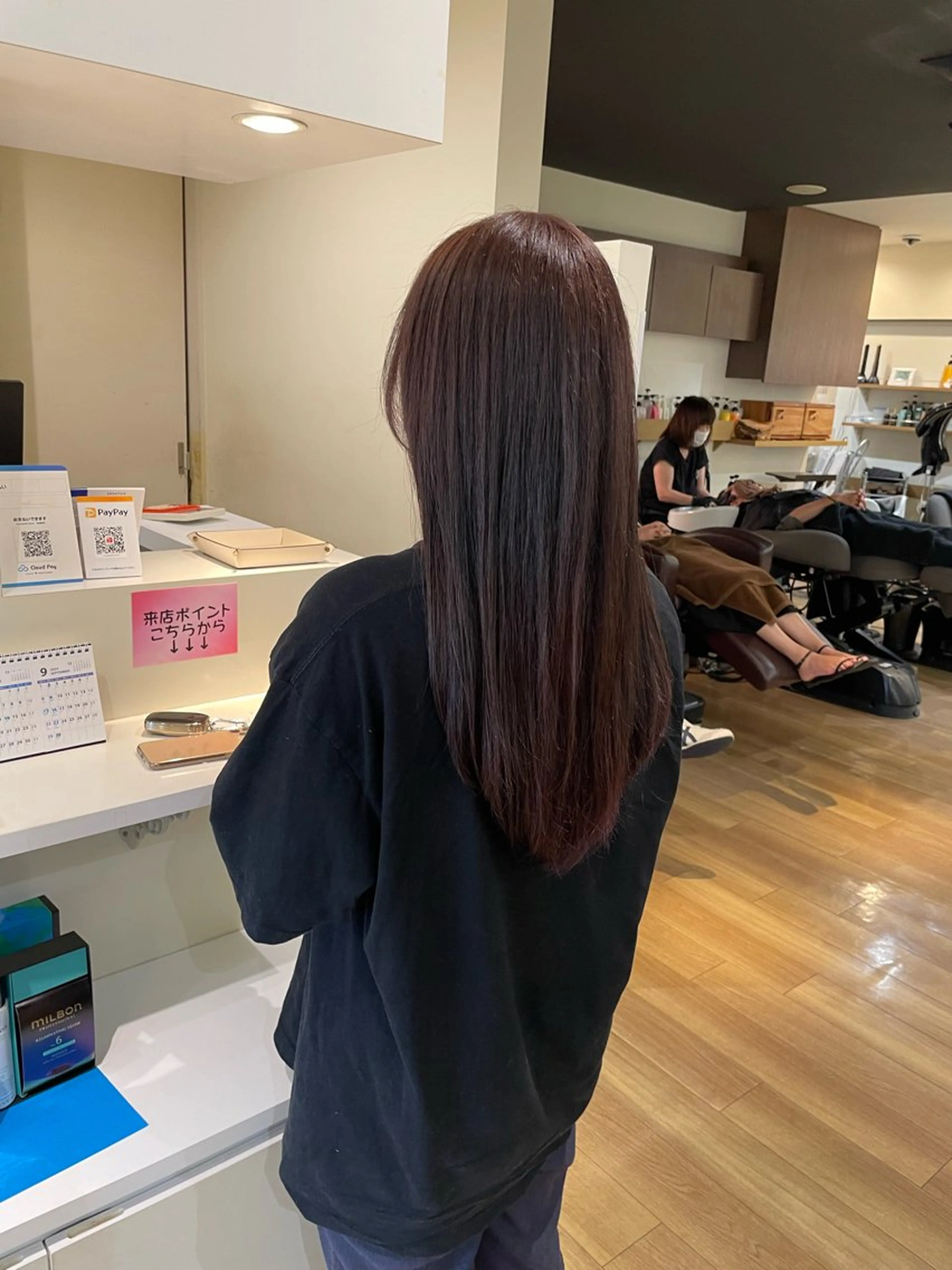 ロング カラー カット ヘアカラー トリートメント 韓国レイヤー🎀/ 顔周り特化🎀/豊田のヘアスタイル