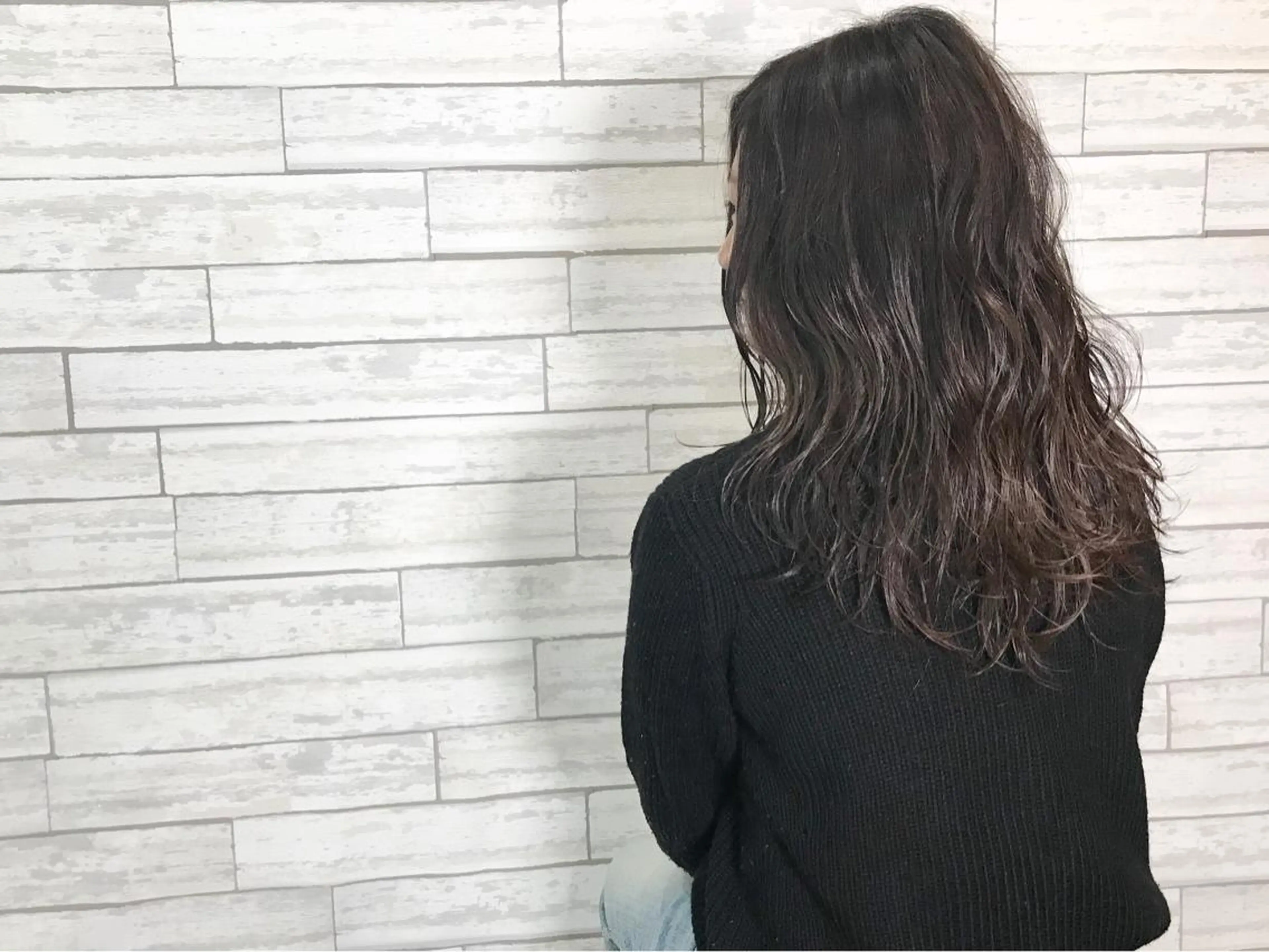 ミディアム カラー ヘアアレンジ アッシュ グラデーションカラー ANBEL所属・ANBEL代表 西尾裕樹のヘアスタイル