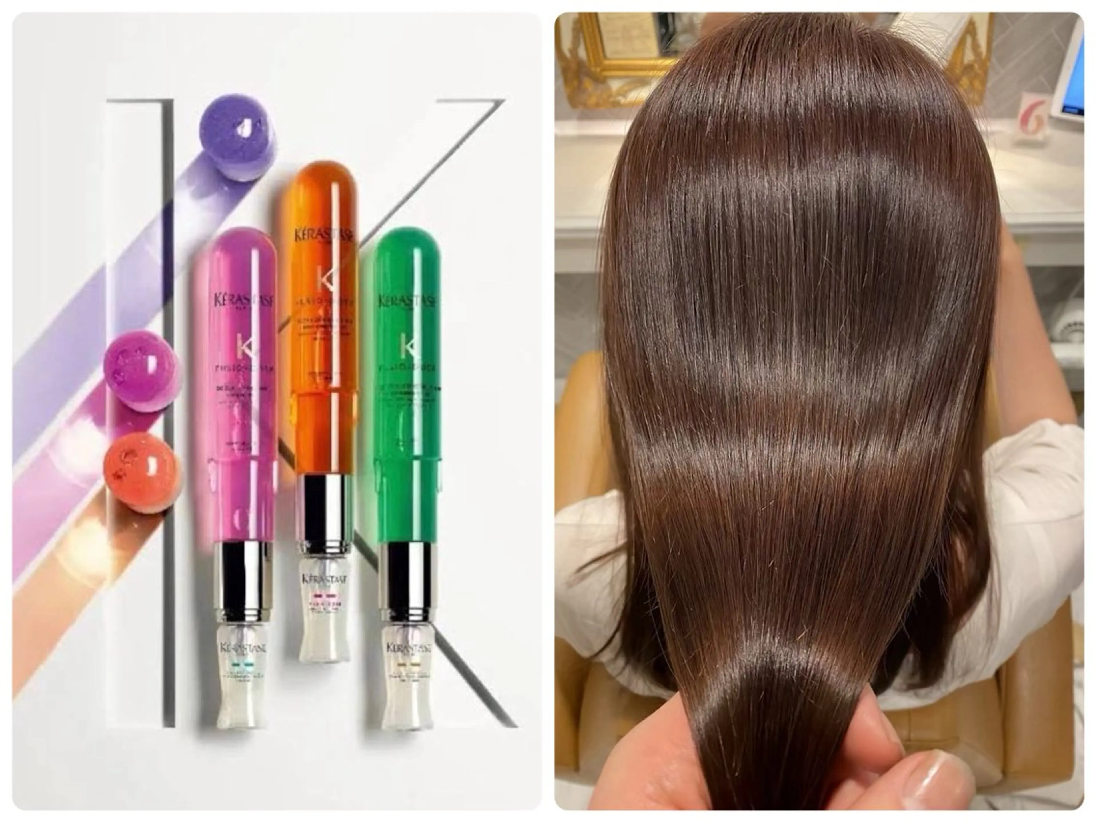 セミロング カラー トリートメント ヘアカラー Lond rouge所属・💚銀座/ミディアム /美髪矯正/芦川💚のヘアスタイル