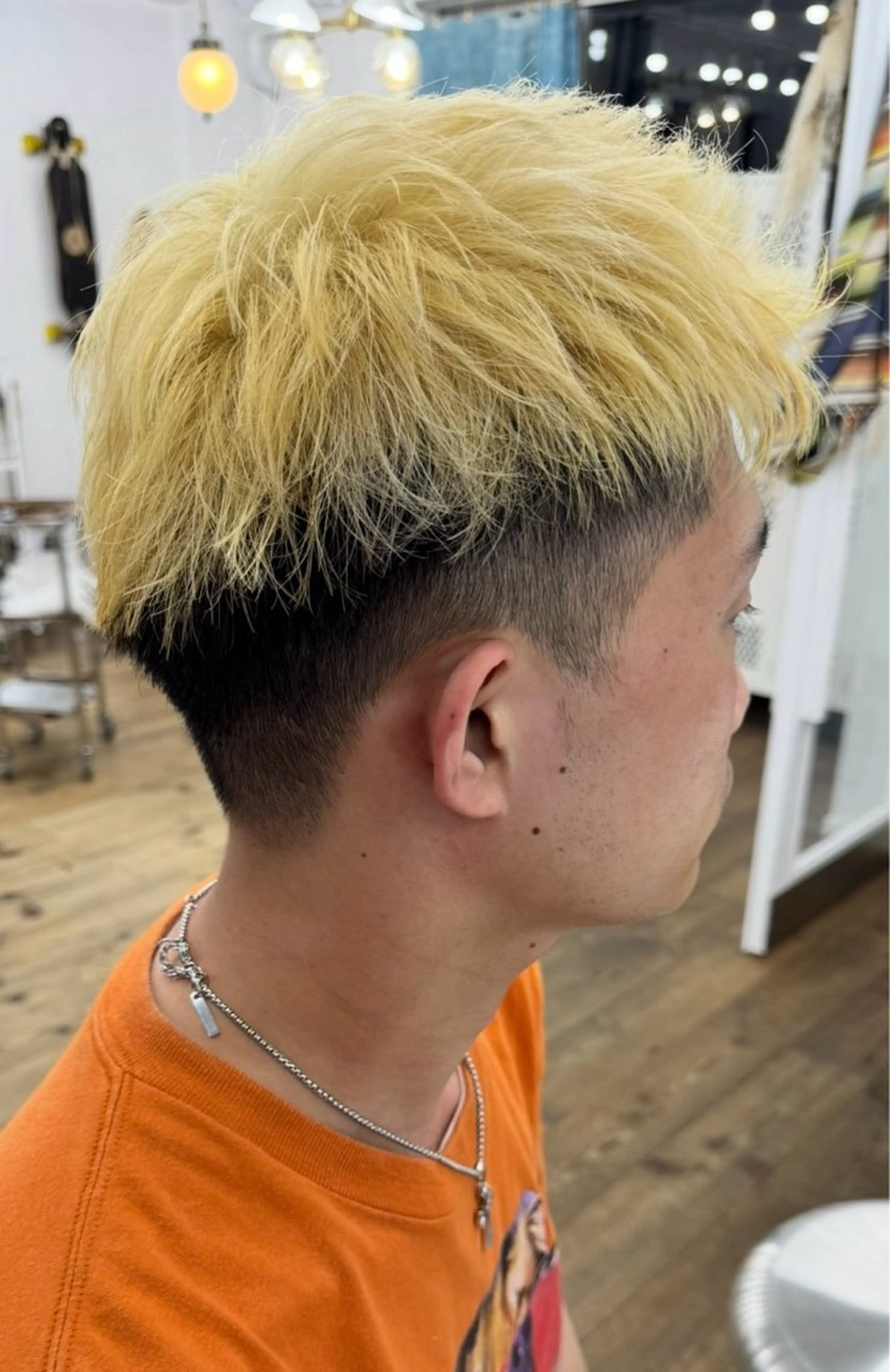 ショート カット ヘアカラー “slow” 岡本海万。のヘアスタイル