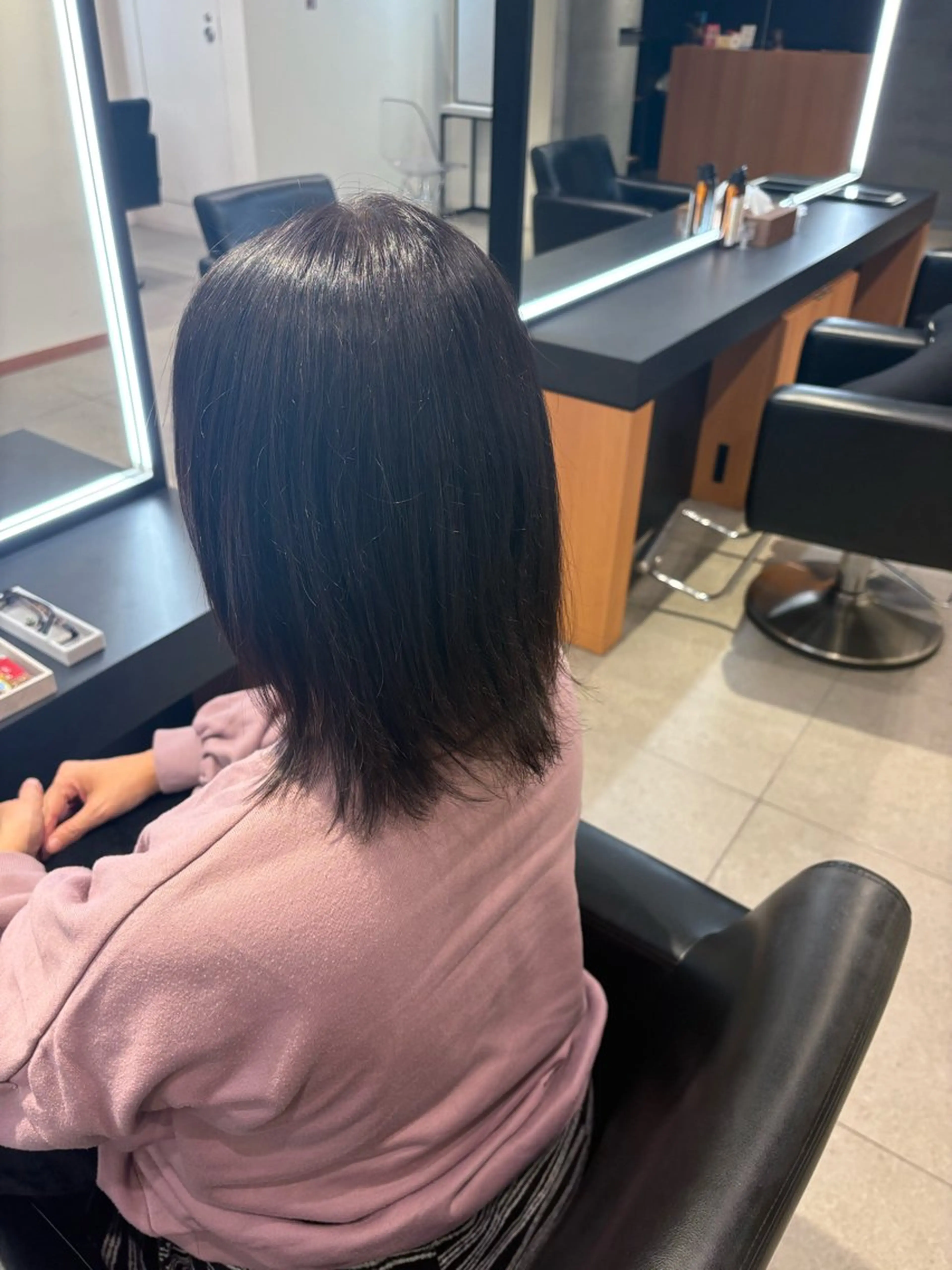 ミディアム カラー ブラウンカラー ヘアカラー ERII (ému） 伏見/カット無料のヘアスタイル