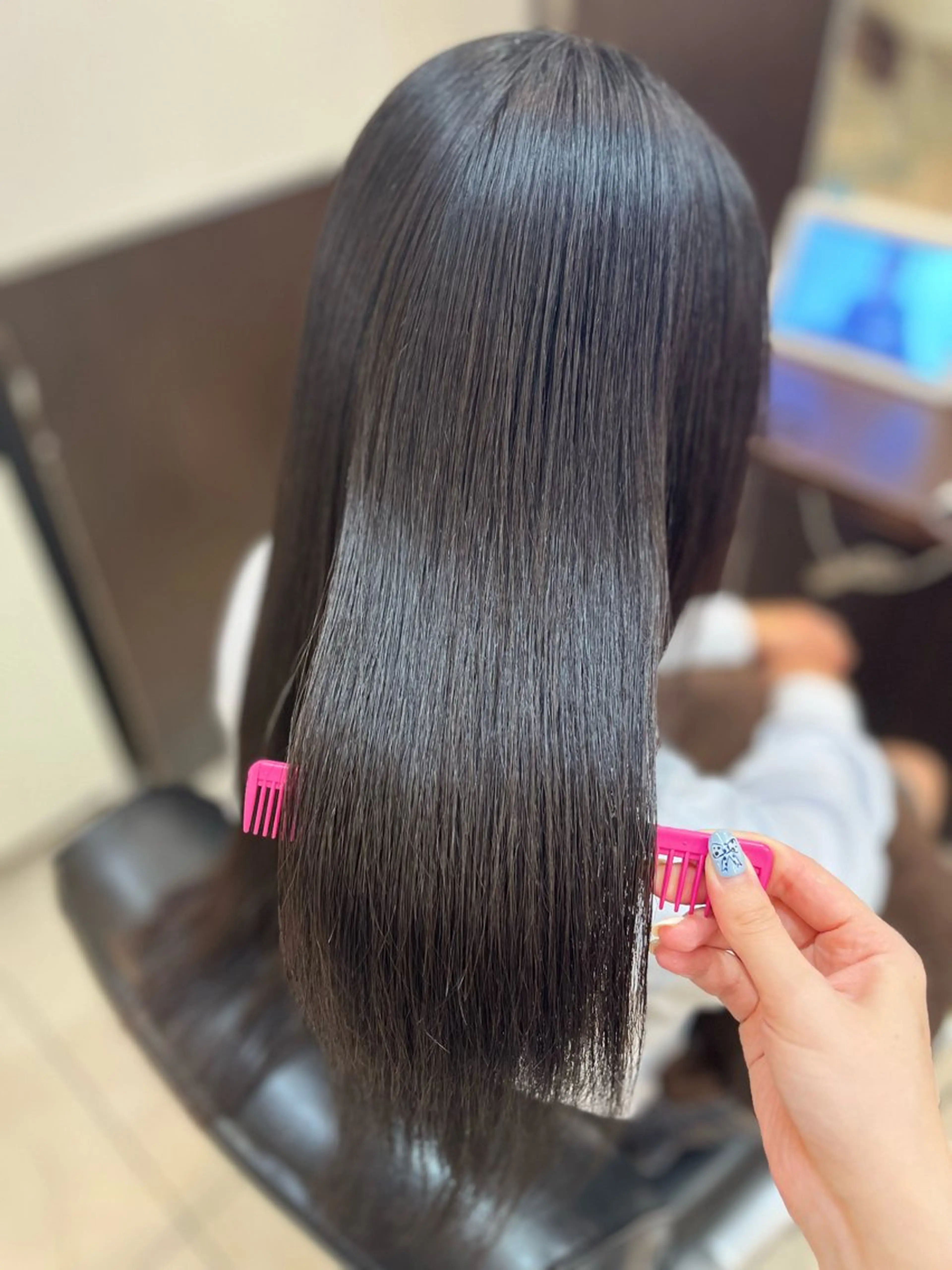 ロング パーマ 縮毛矯正 STREAM HAIR所属・🍒 SANA🍒のヘアスタイル