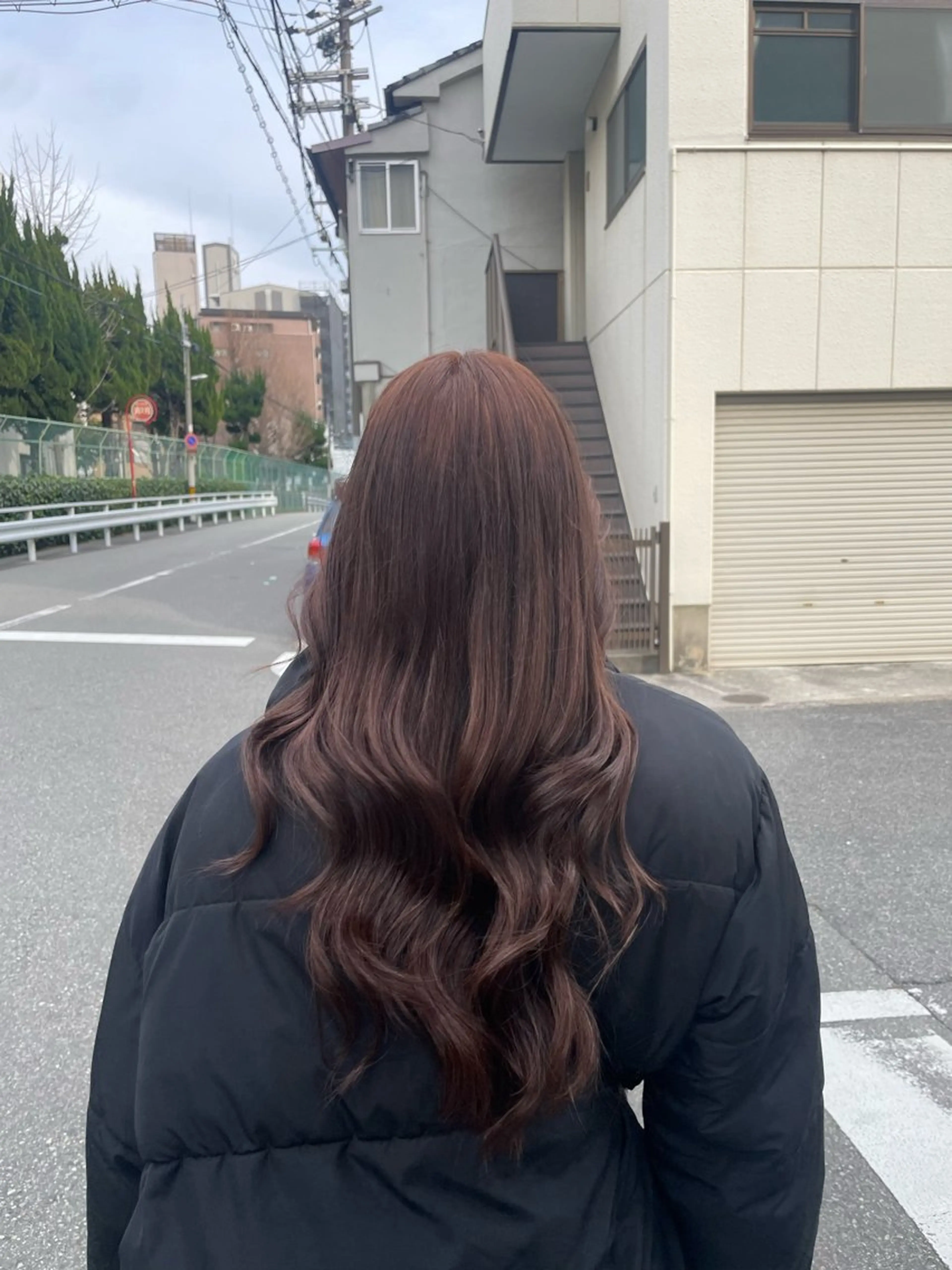 カラー soin de brace今里所属・茶谷 沙穂のヘアスタイル