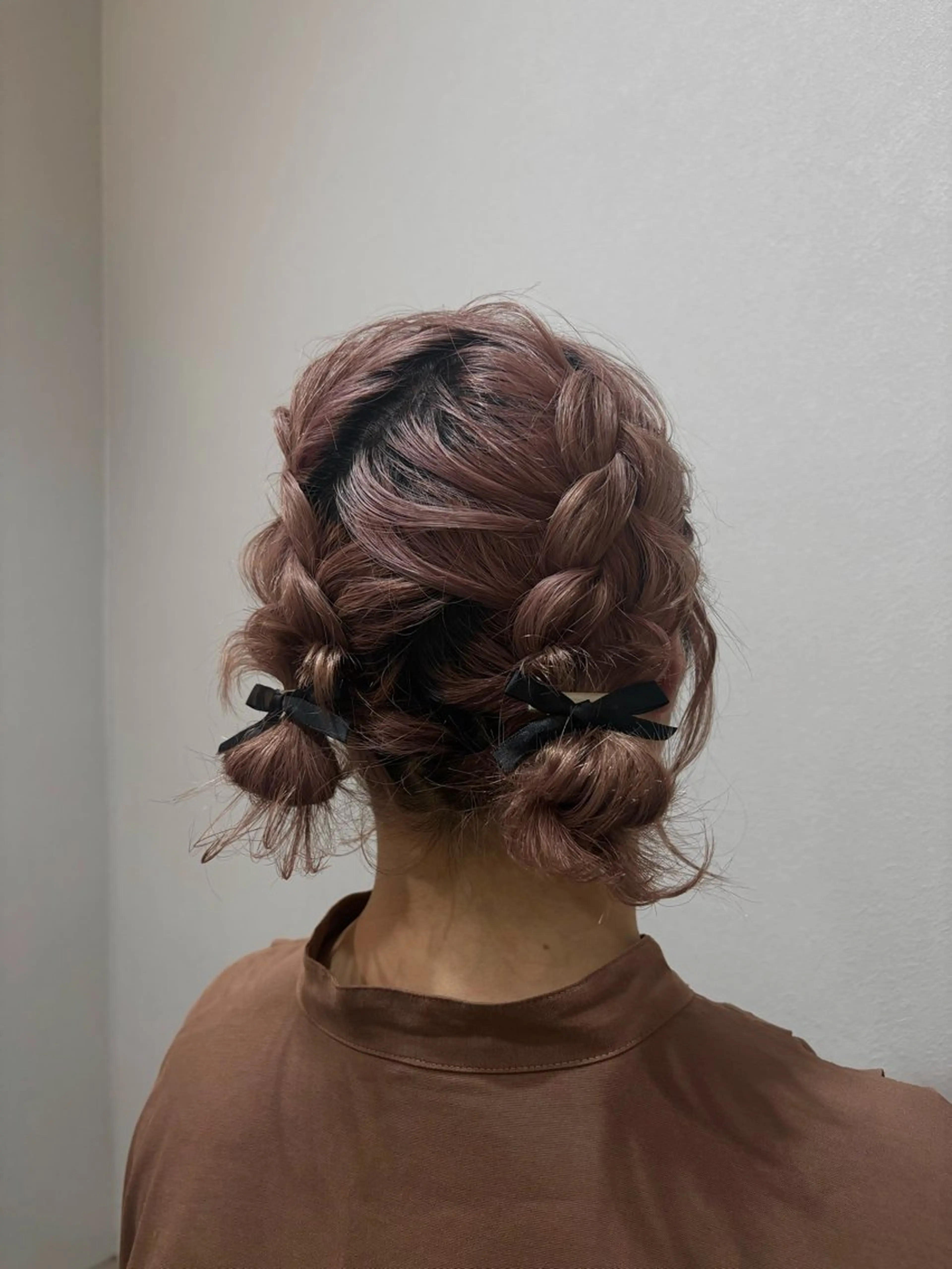 ヘアセットの写真