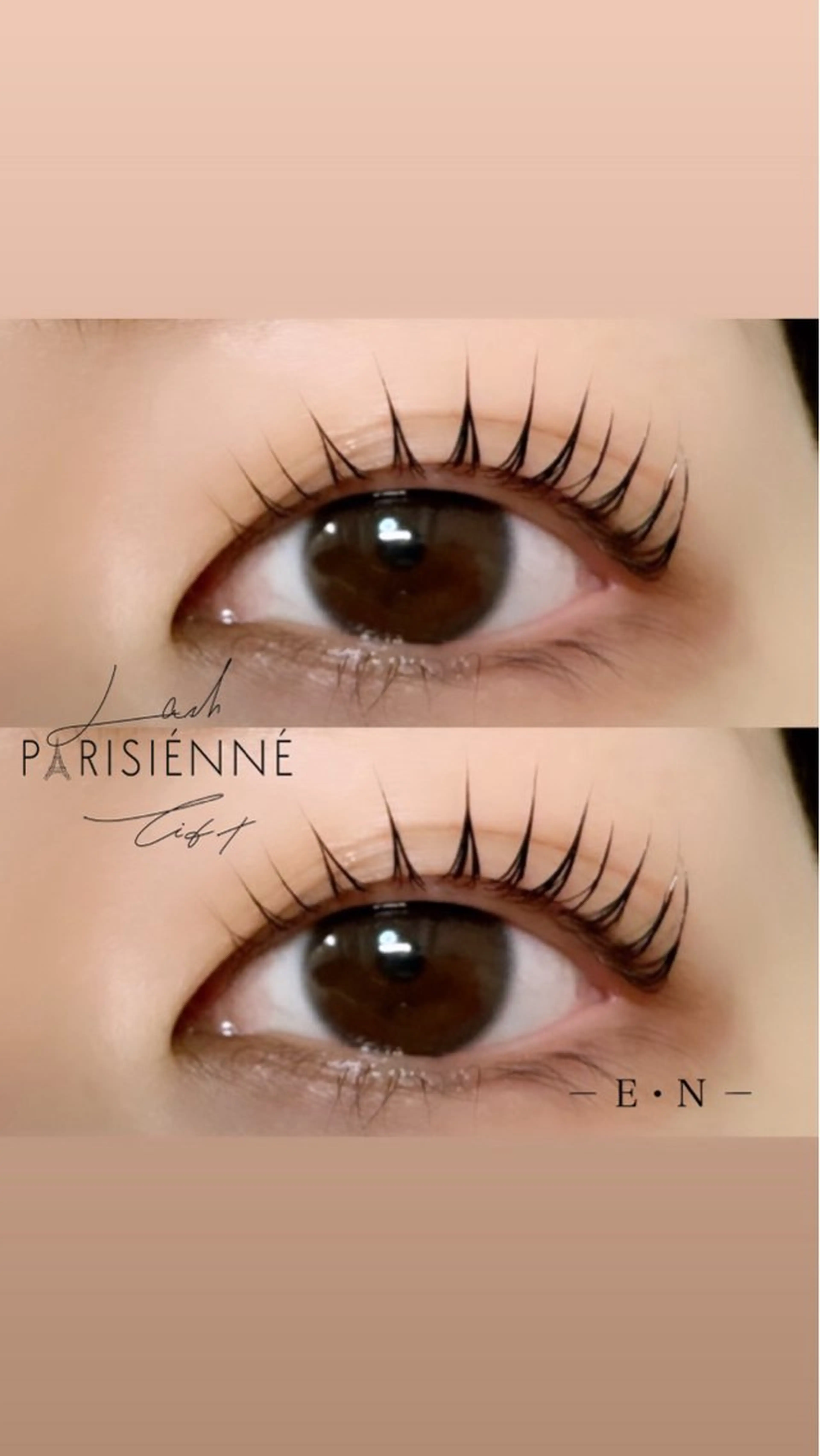 マツエク・マツパ パリジェンヌラッシュリフト E・N(エン)所属・E・N(エン) eyelashのマツエク・マツパデザイン