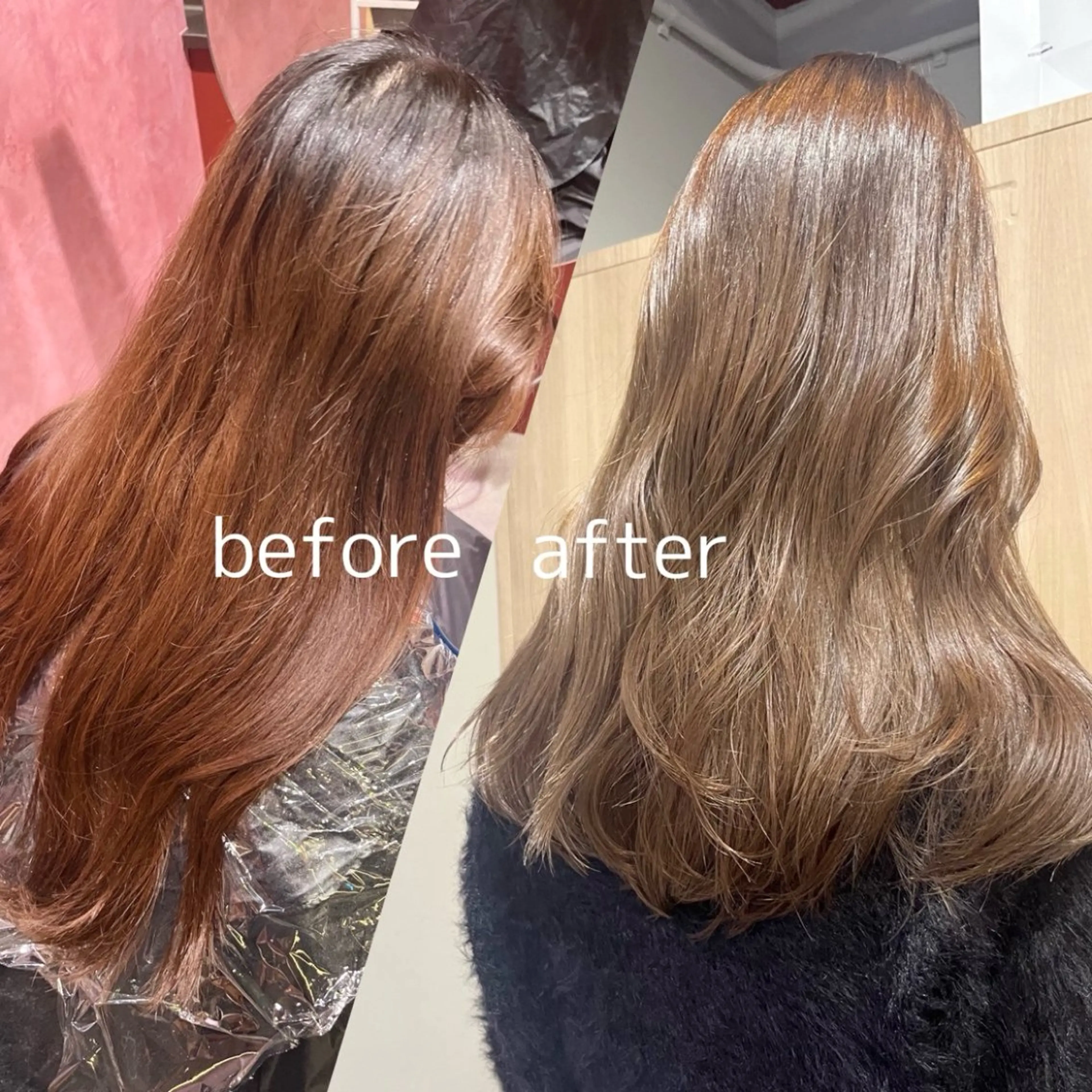 カラー ヘアカラー 似合わせ小顔レイヤー 🎀nonokaのヘアスタイル
