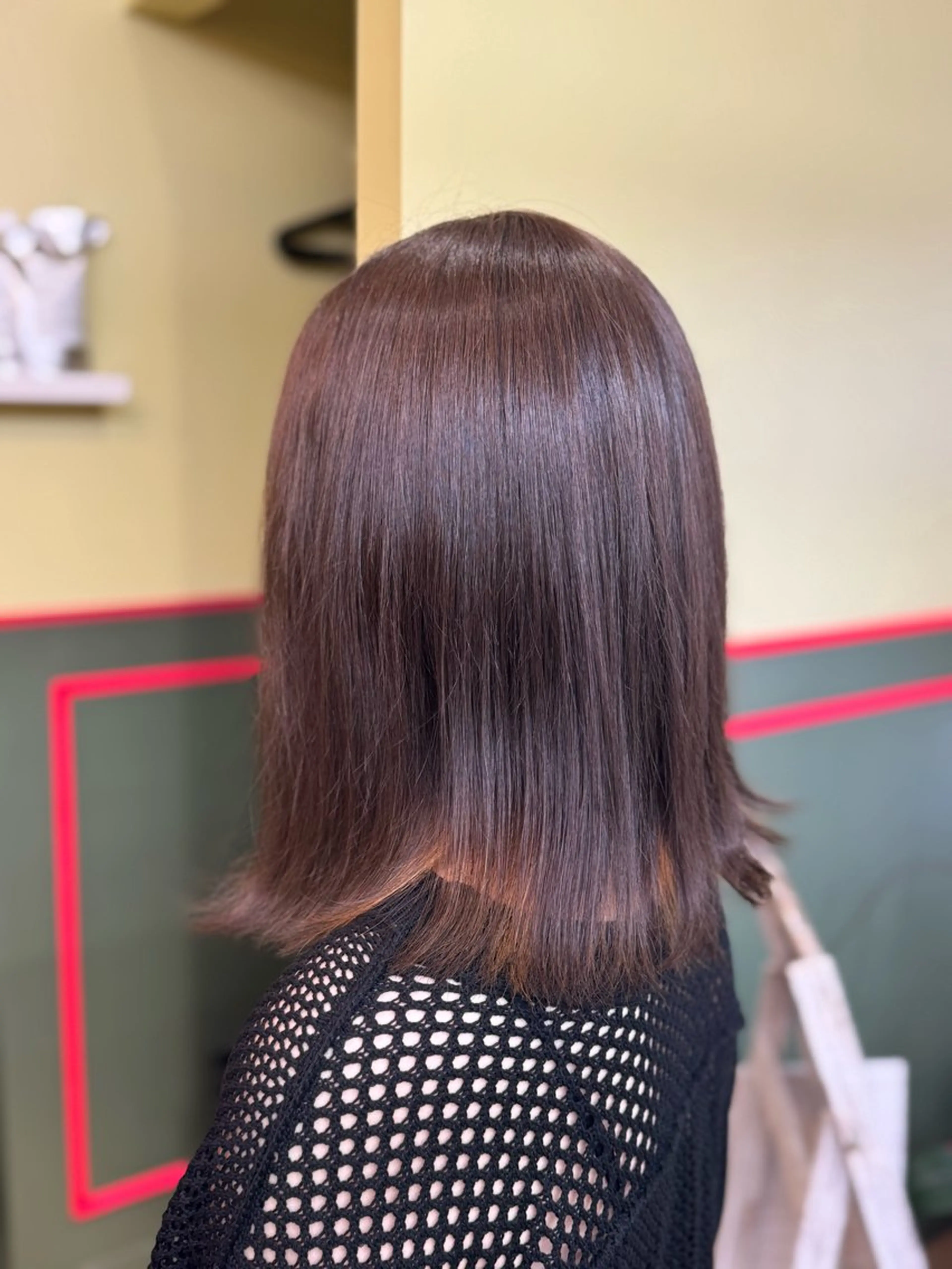 ミディアム カラー ヘアカラー cureK所属・米倉 麻衣のヘアスタイル