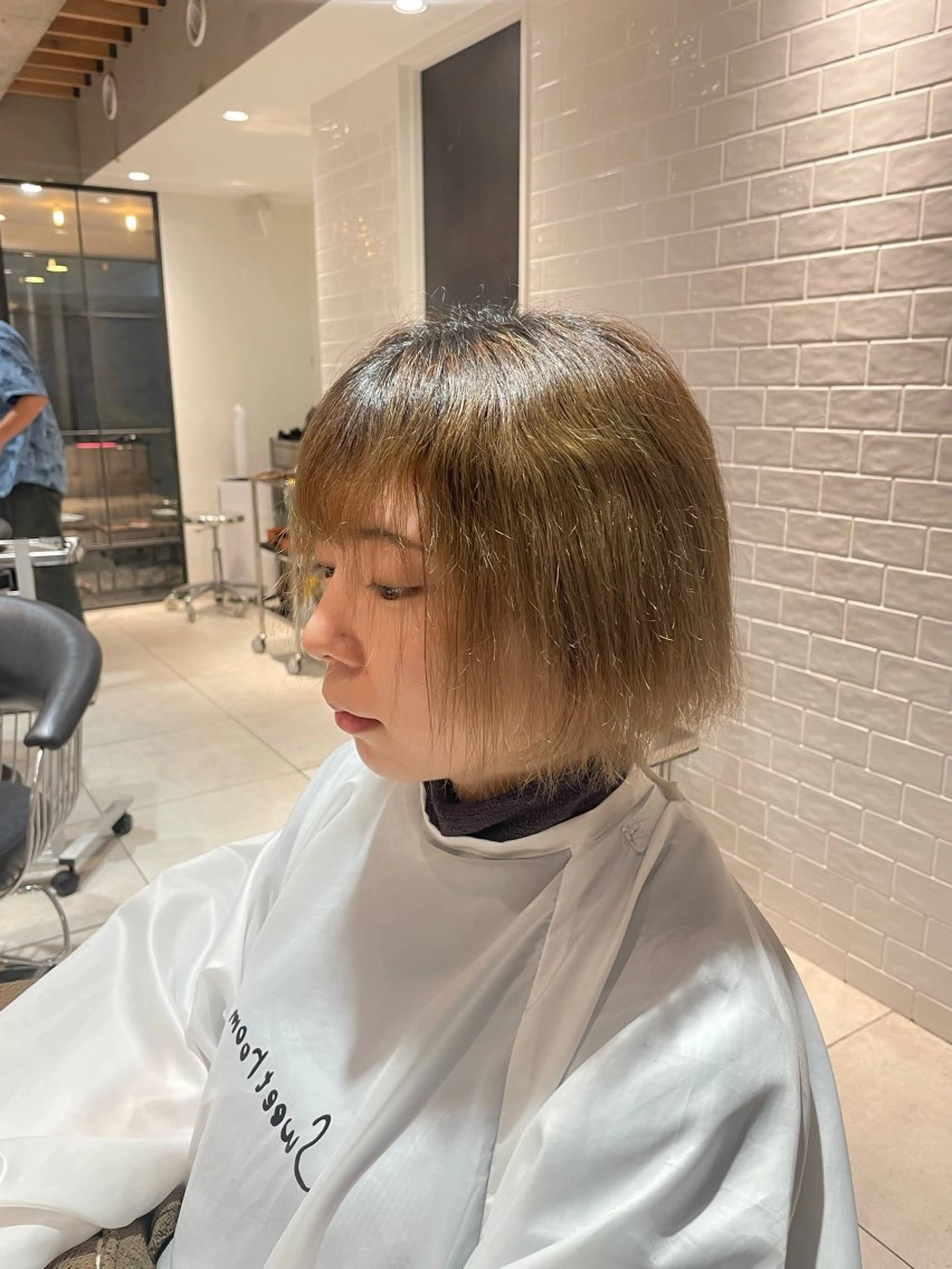 ショート 縮毛矯正 sweet room藤沢所属・髪質改善✨高級カラー 野井琢生のヘアスタイル