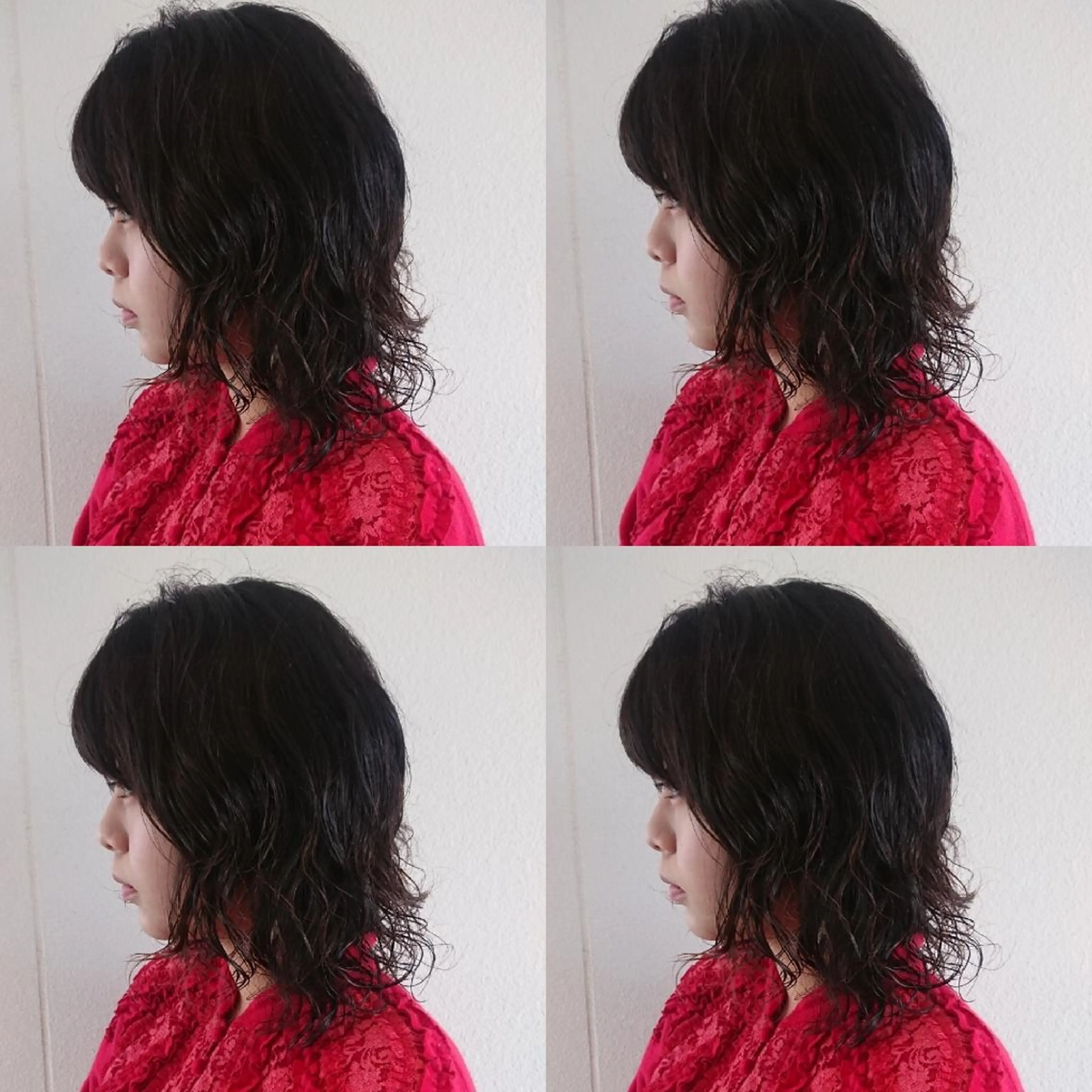 ミディアム ミディアムパーマ ウルフカット nambu-GARDEN所属・上田 昂雅のヘアスタイル