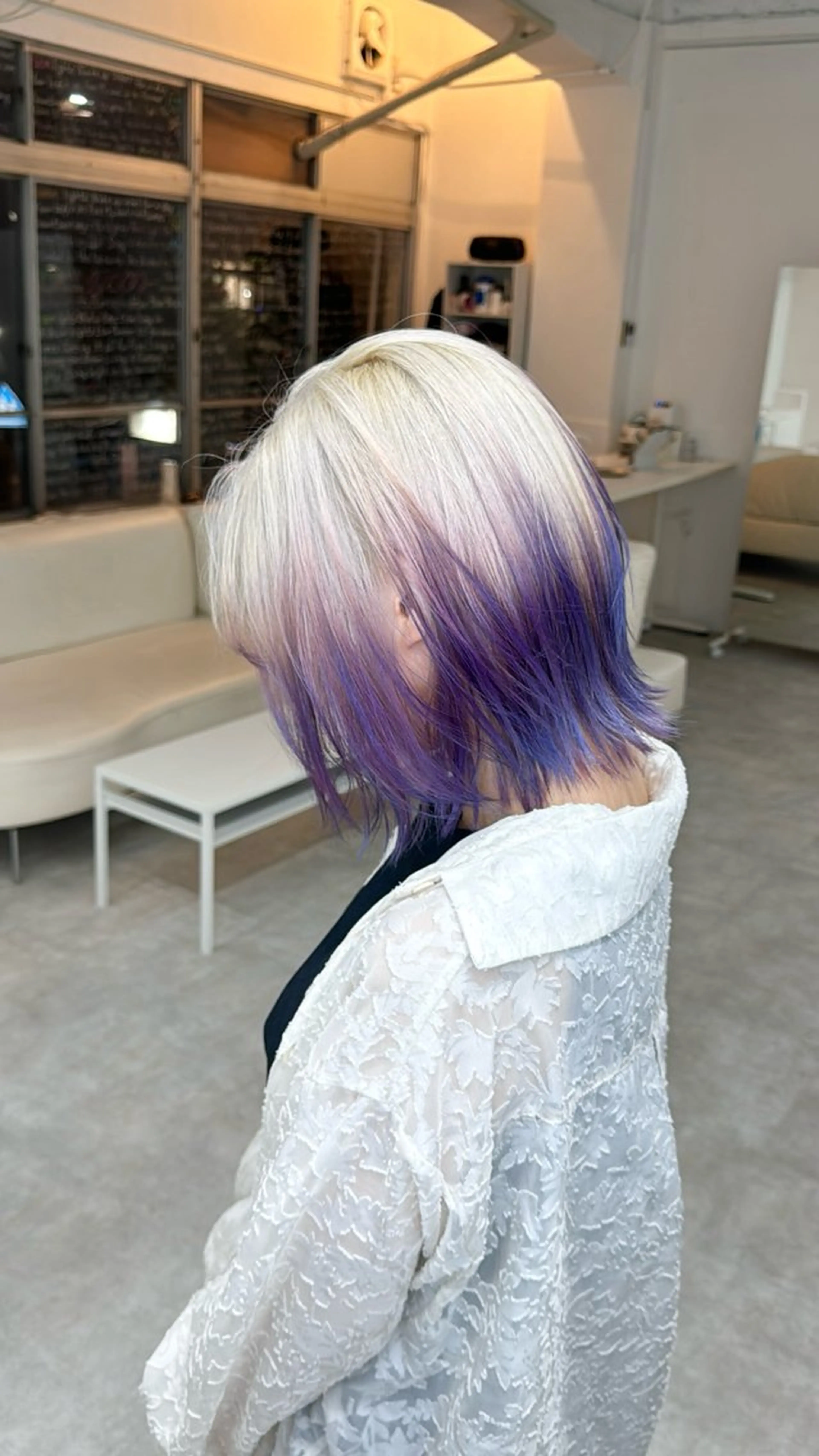 ミディアム ヘアカラー トリートメント tet 店長 RIKITOのヘアスタイル
