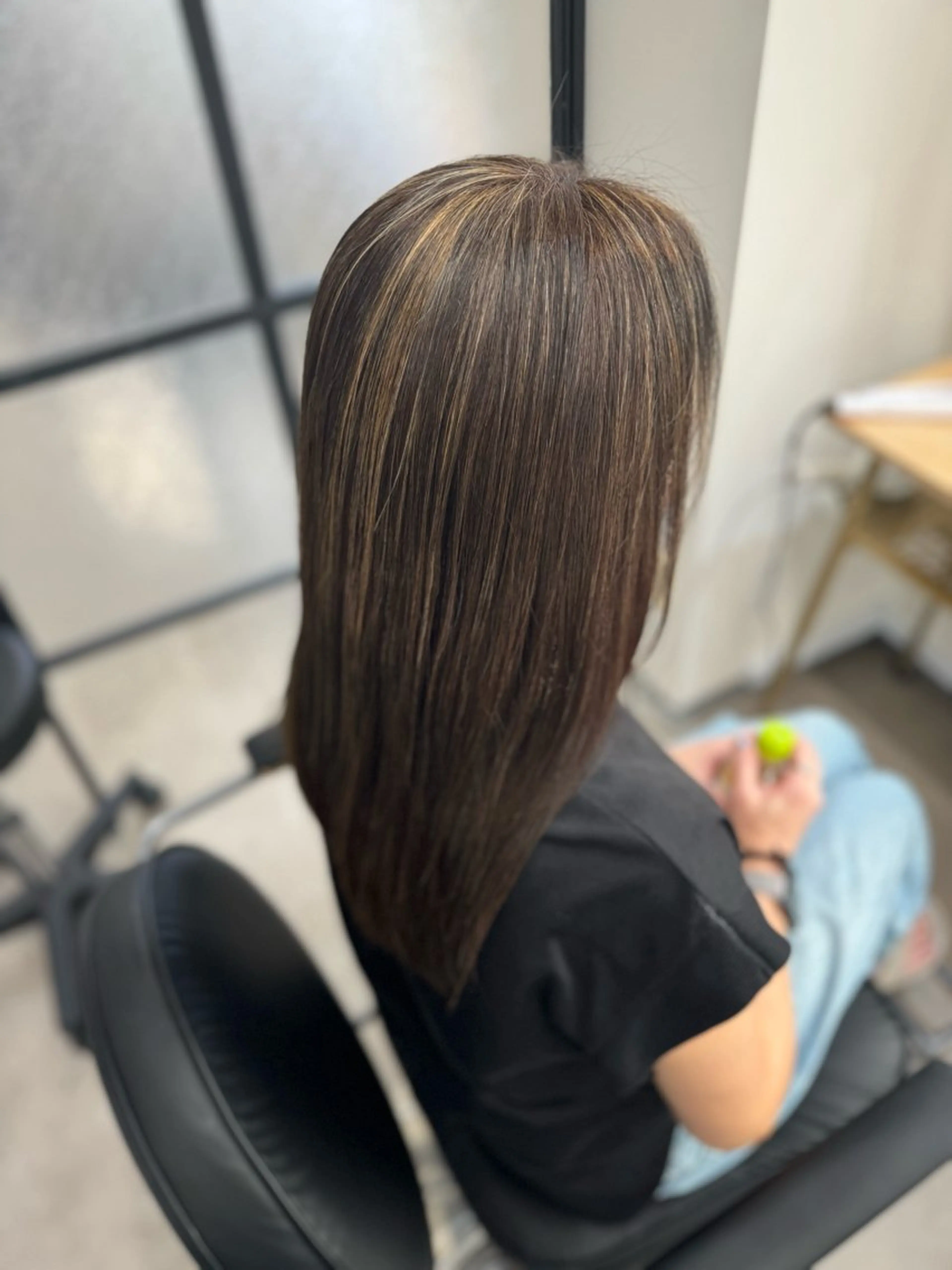 セミロング カット ヘアカラー TELAHAIR葛西 小林　智博のヘアスタイル