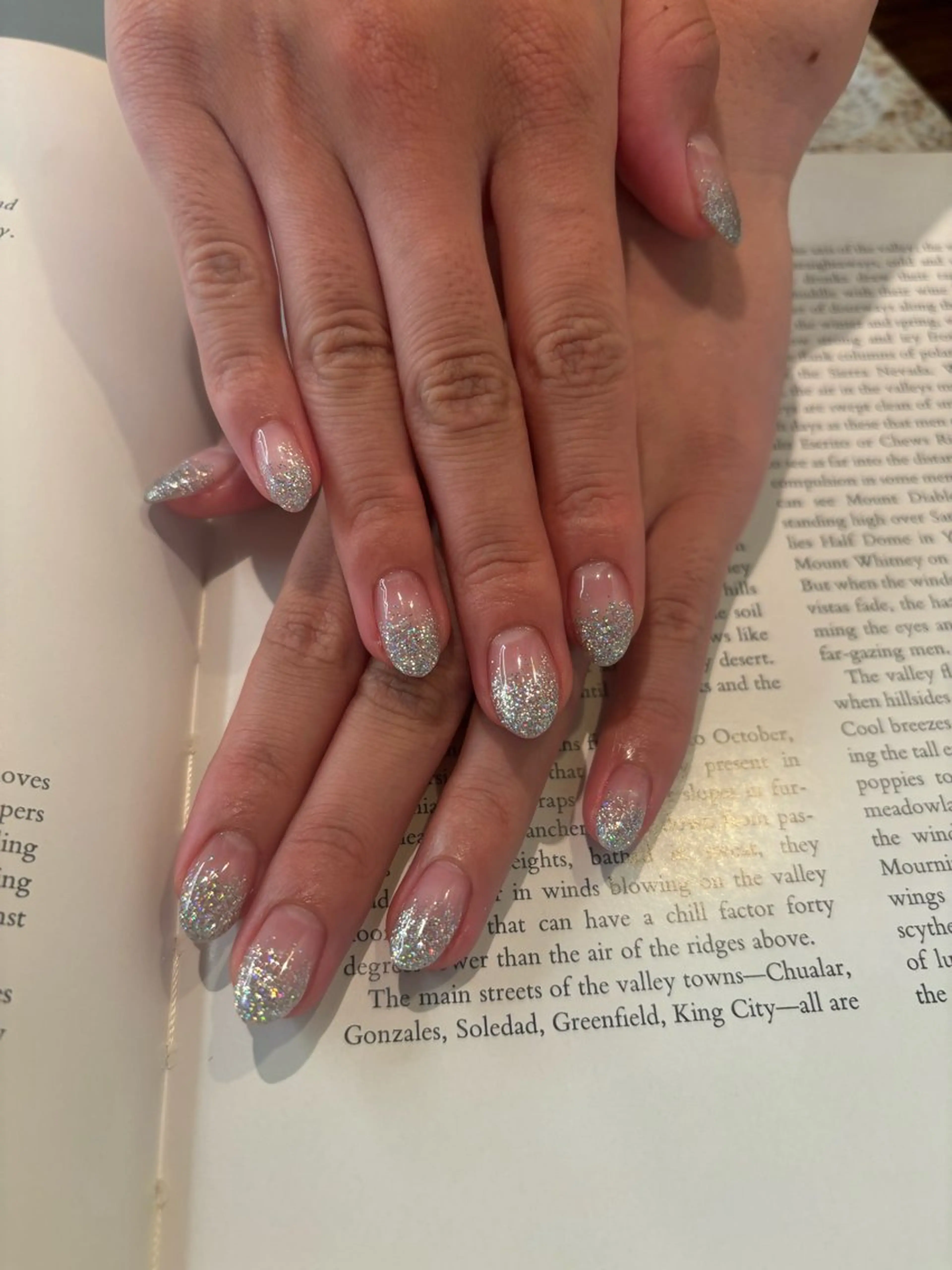 ネイル ラメ(グリッター) ラメグラデーション ハンドネイル era Sahoのネイルデザイン