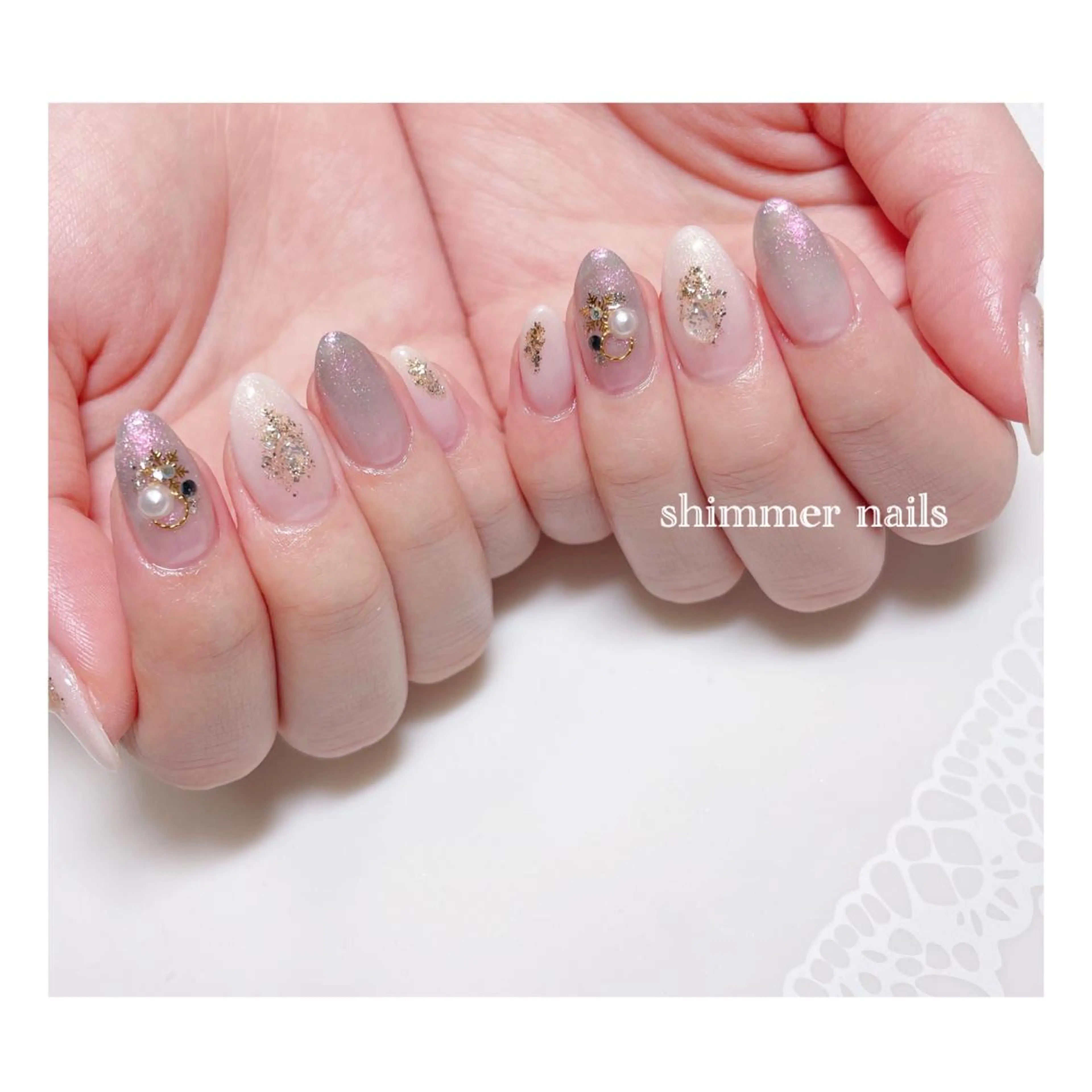 ネイル shimmer nailsのネイルデザイン