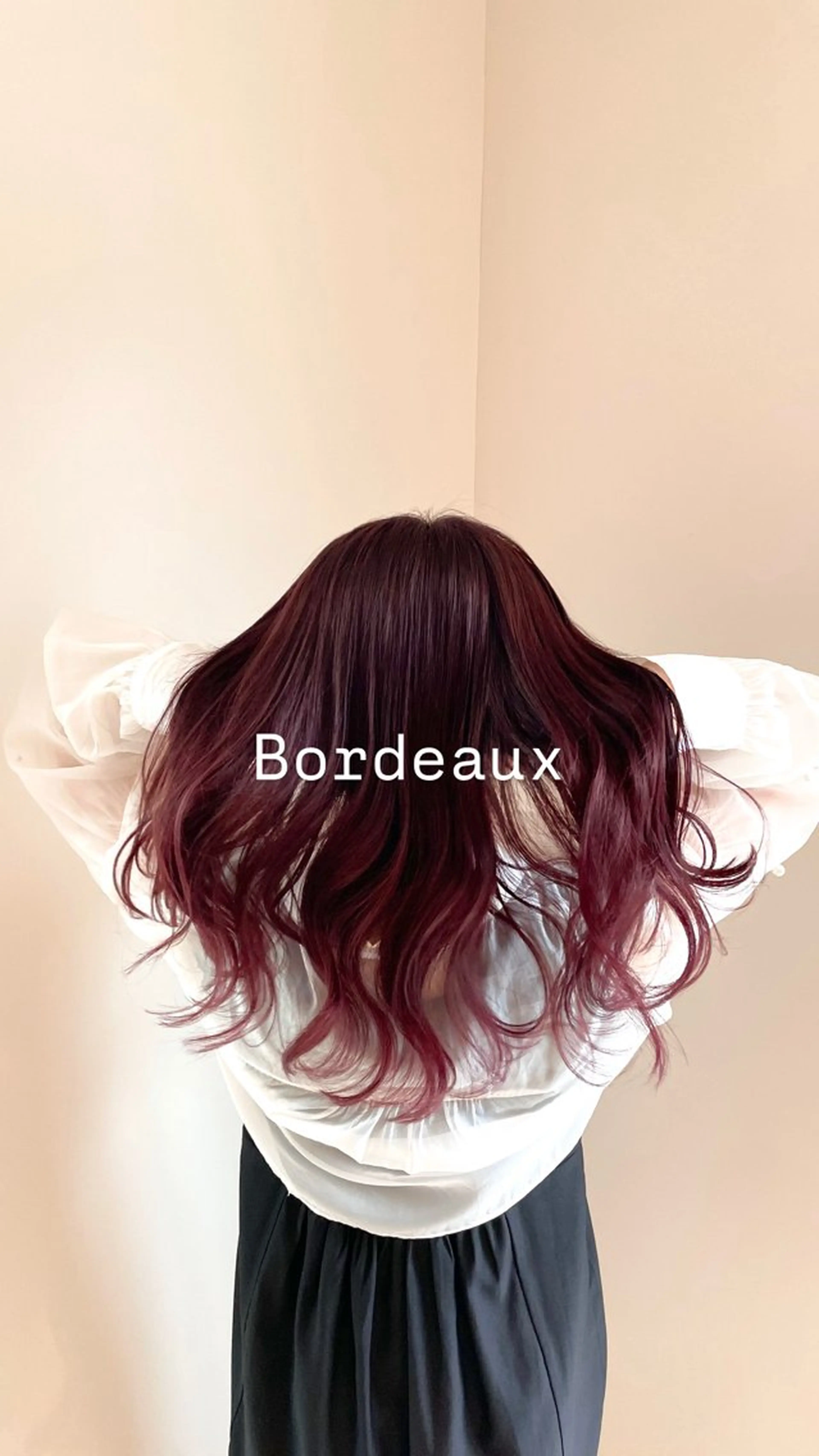 韓国風カット＋高発色フルカラー＋水分補給トリートメント🫧の写真