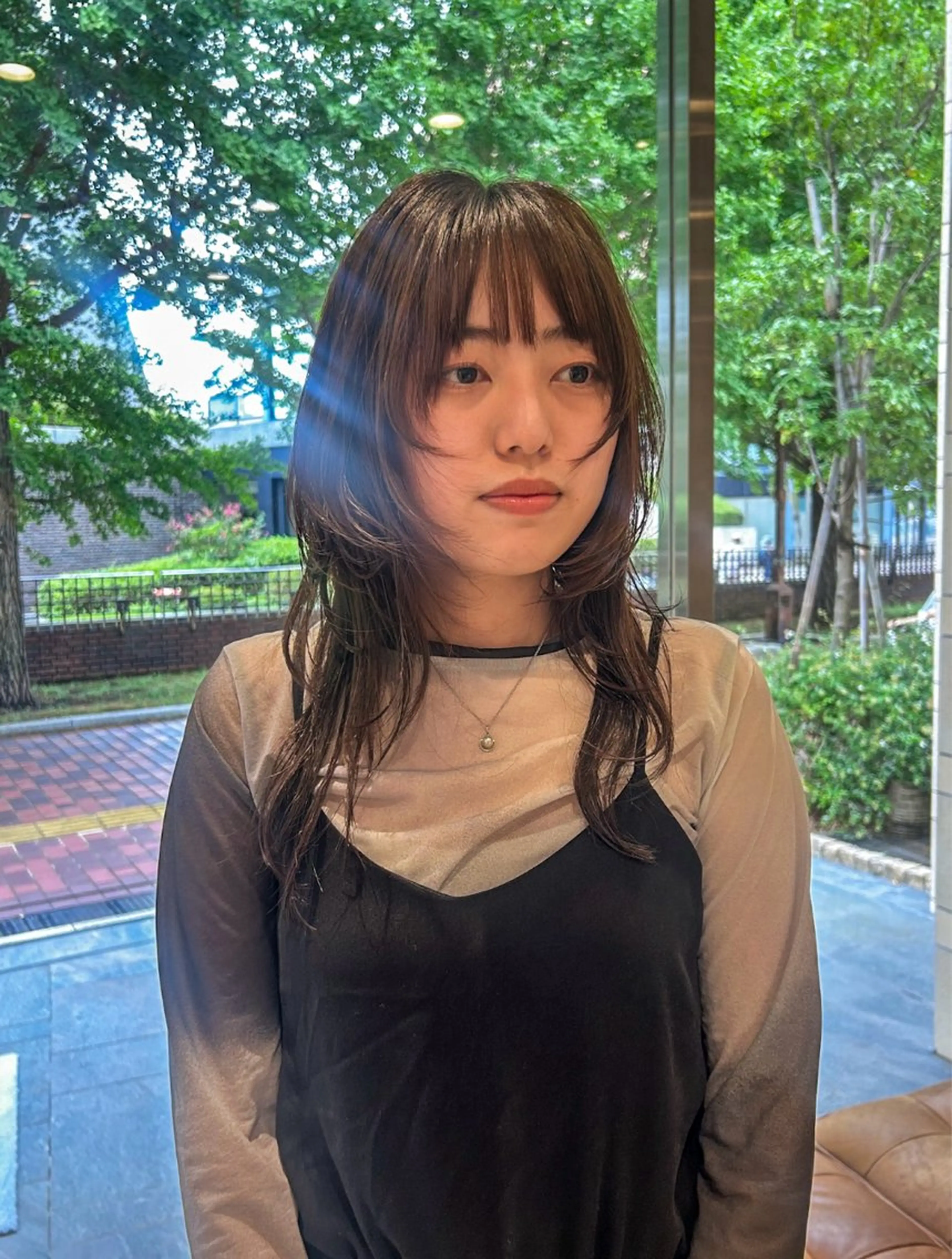 顔周りレイヤーの写真