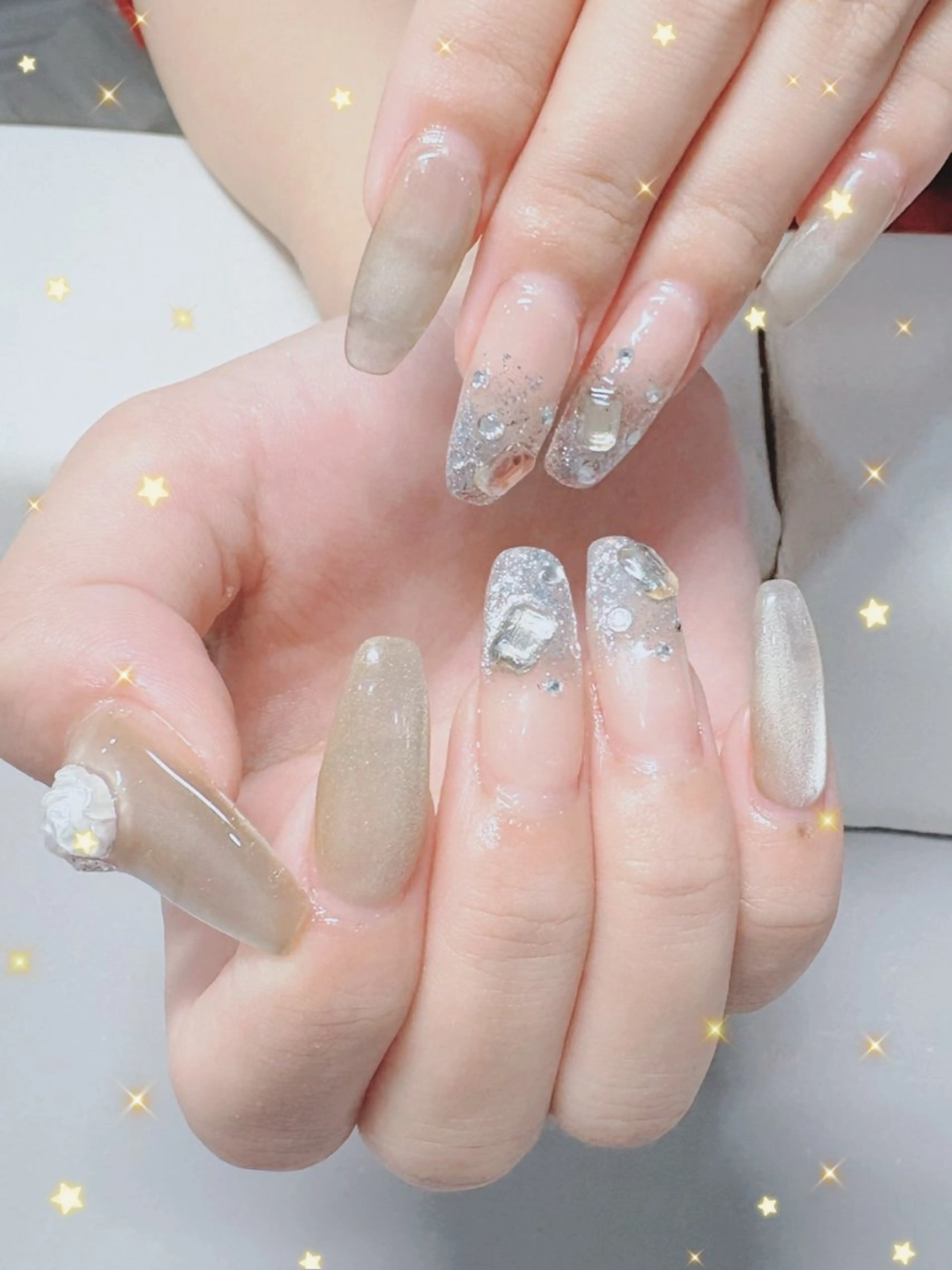 ネイル ハンドネイル THE BALM Rihoのネイルデザイン