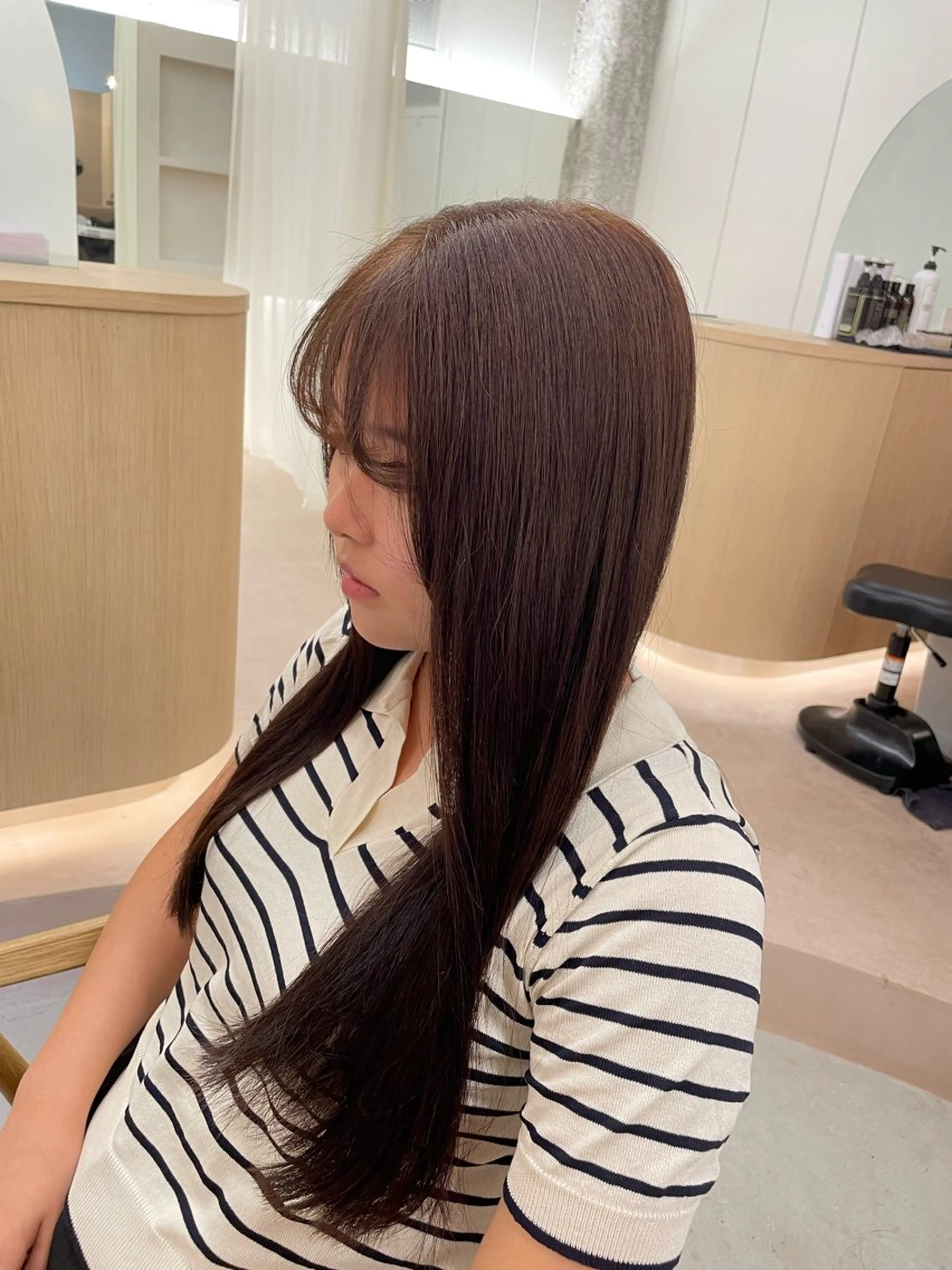 カラー ヘアカラー トリートメント 🪷花屋併設🪷 山下悠月のヘアスタイル