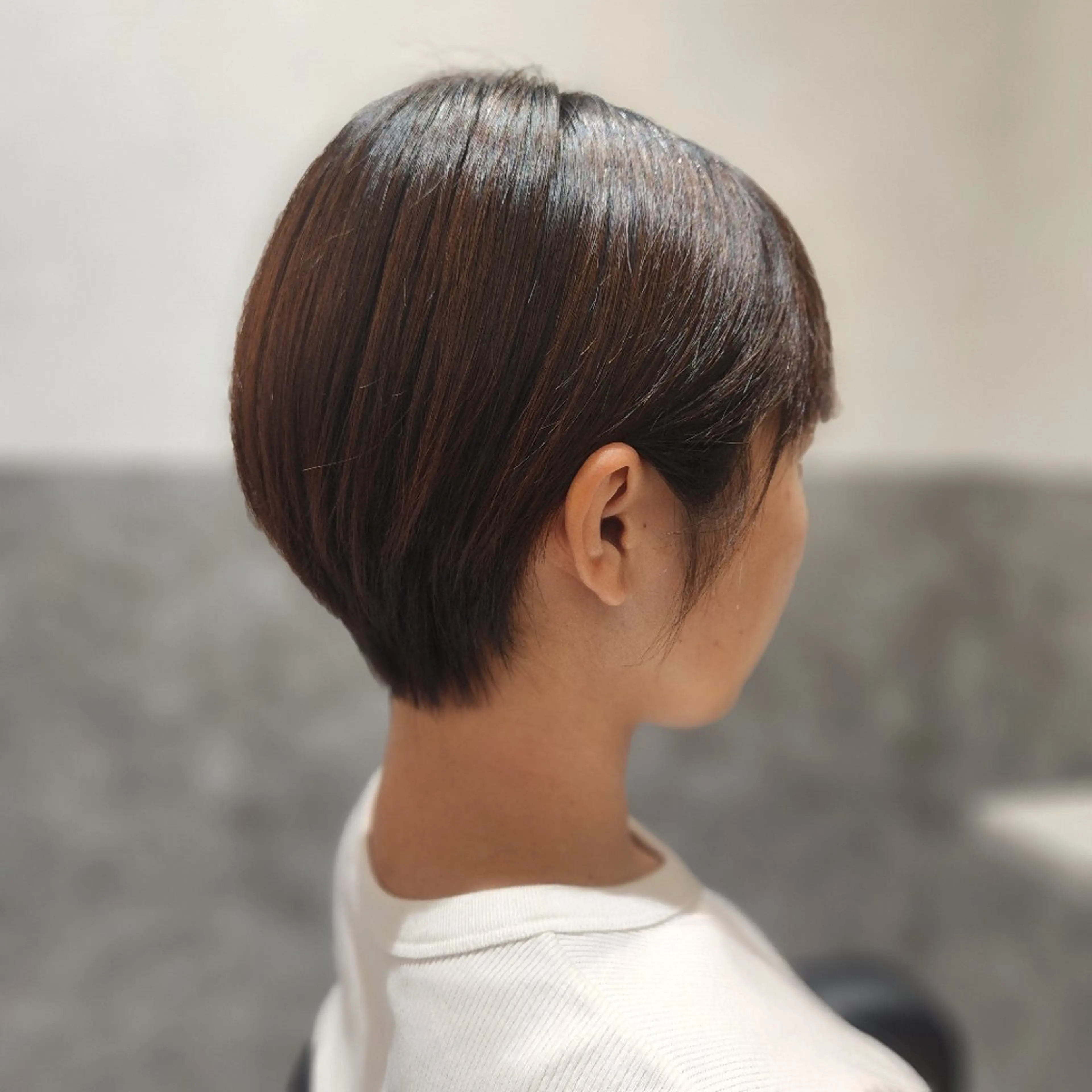 ショート ショートボブ ボブ ショートヘア O.hair designers所属・シールエクステ🎀 ホシノ🕒ユウカのヘアスタイル