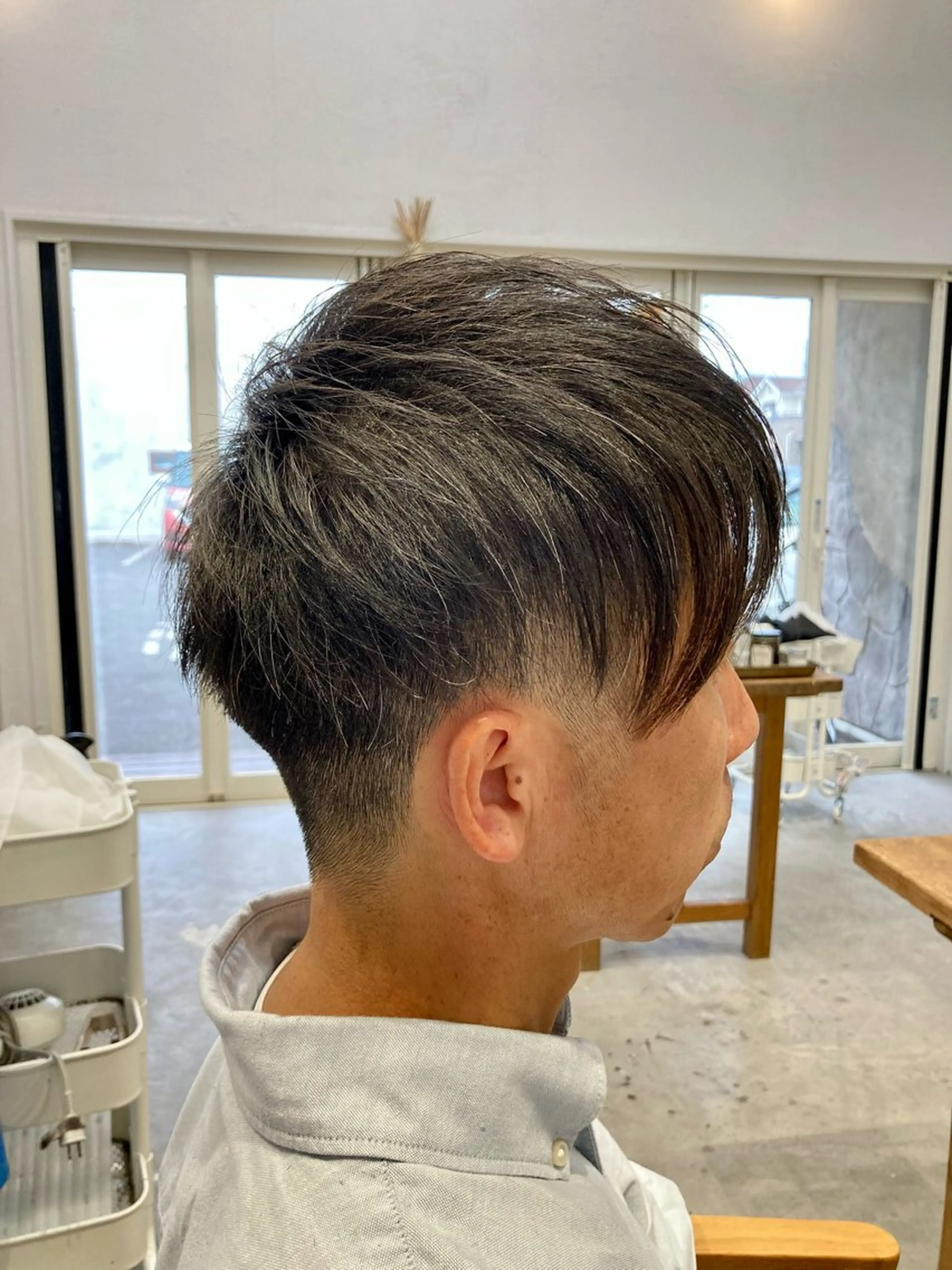 ショート mUku所属・尾上 悠人のヘアスタイル