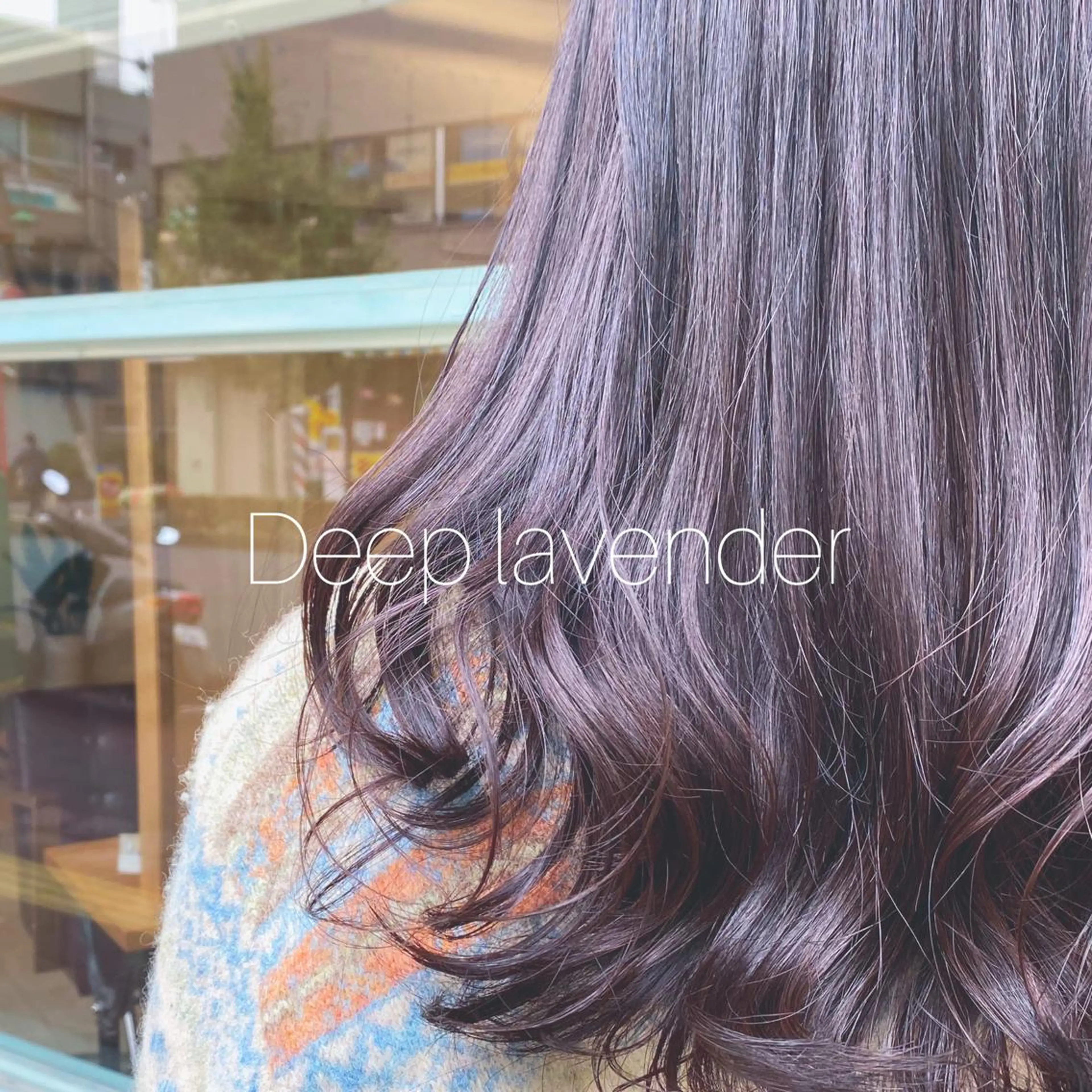 セミロング カラー 𓅰なかがわ ふみな𓅯のヘアスタイル