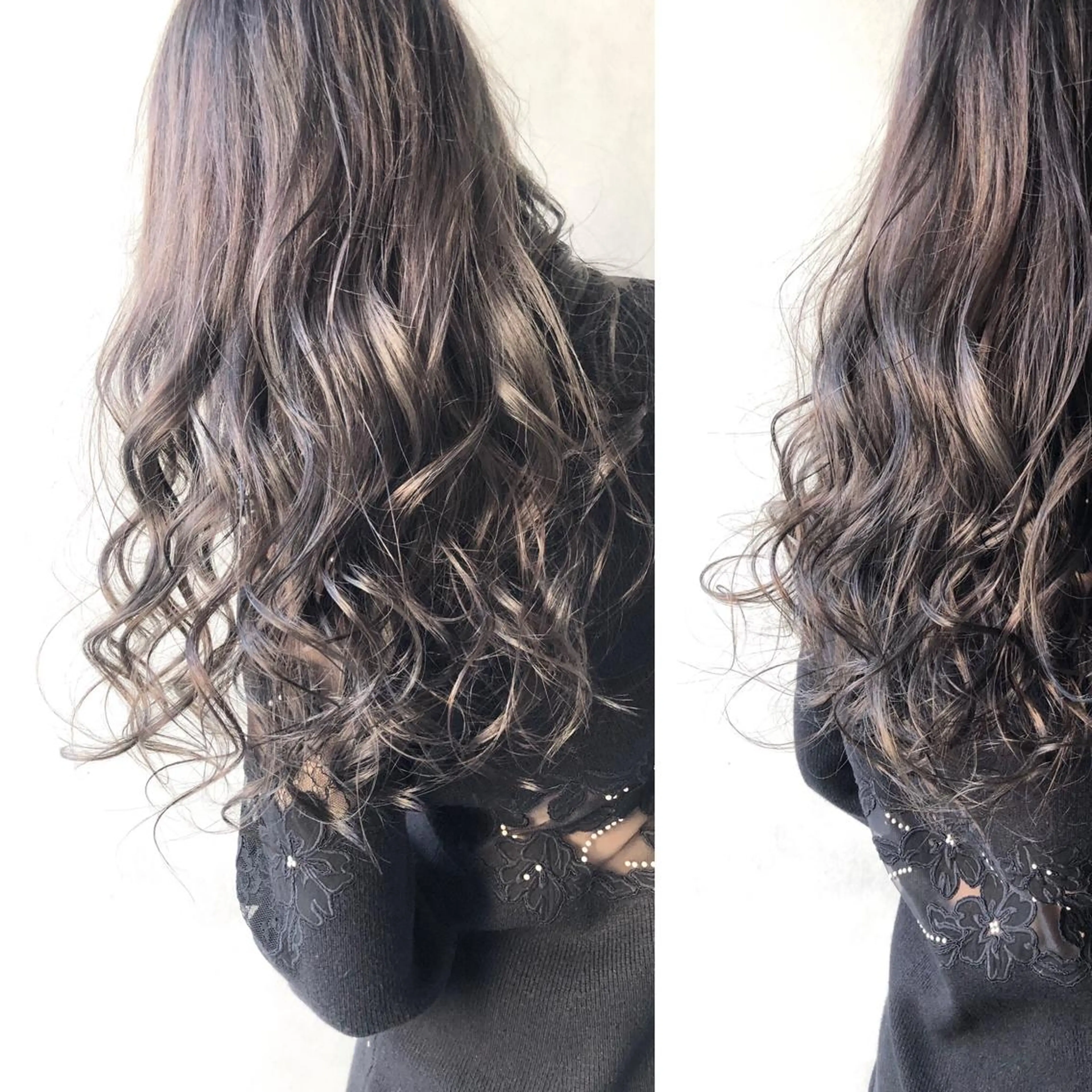 ロング ハイライト 小澤大輔 YOLO hairのヘアスタイル