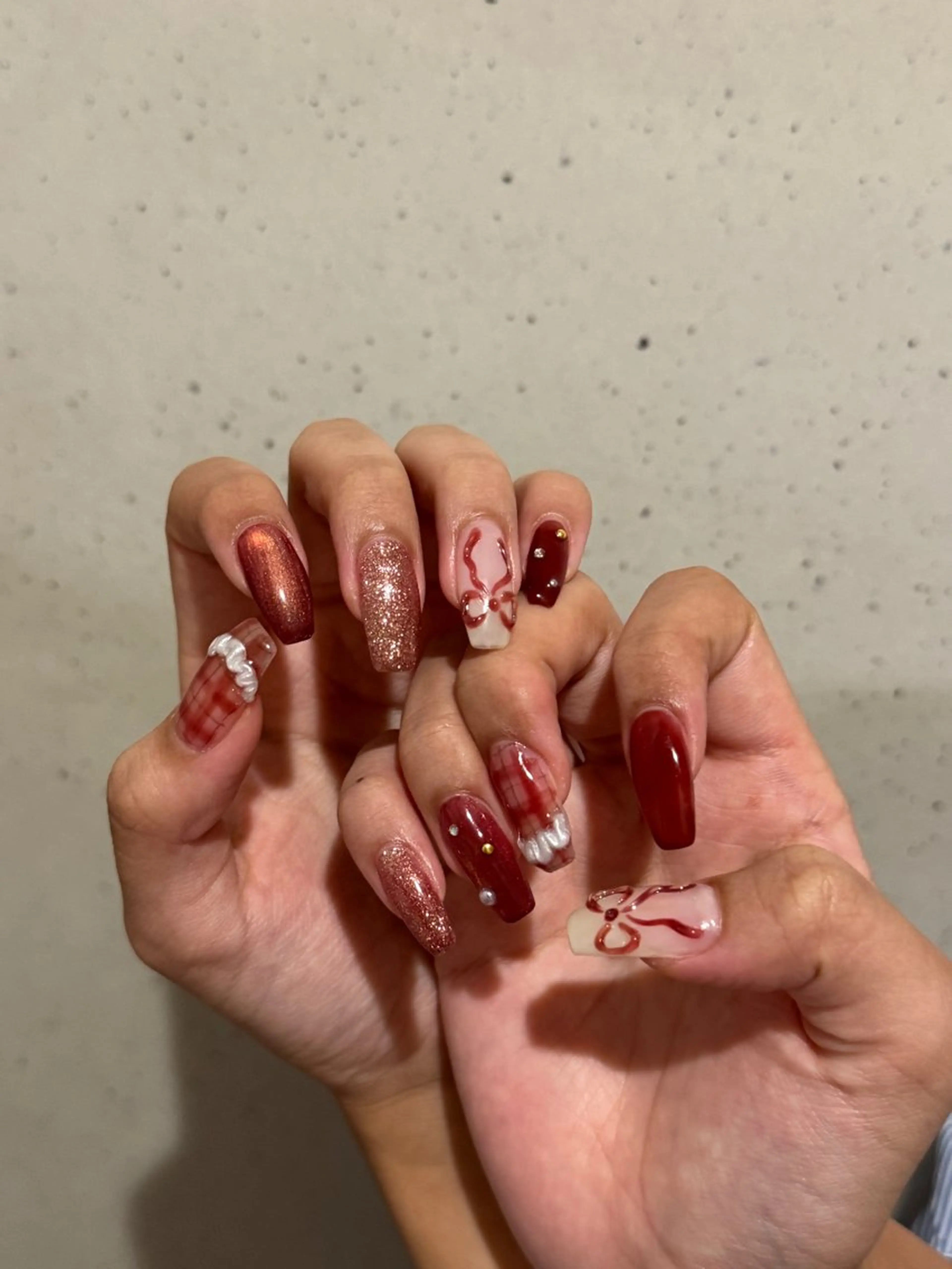 para gel【オフ有り】💅オリジナル(10本アート)の写真