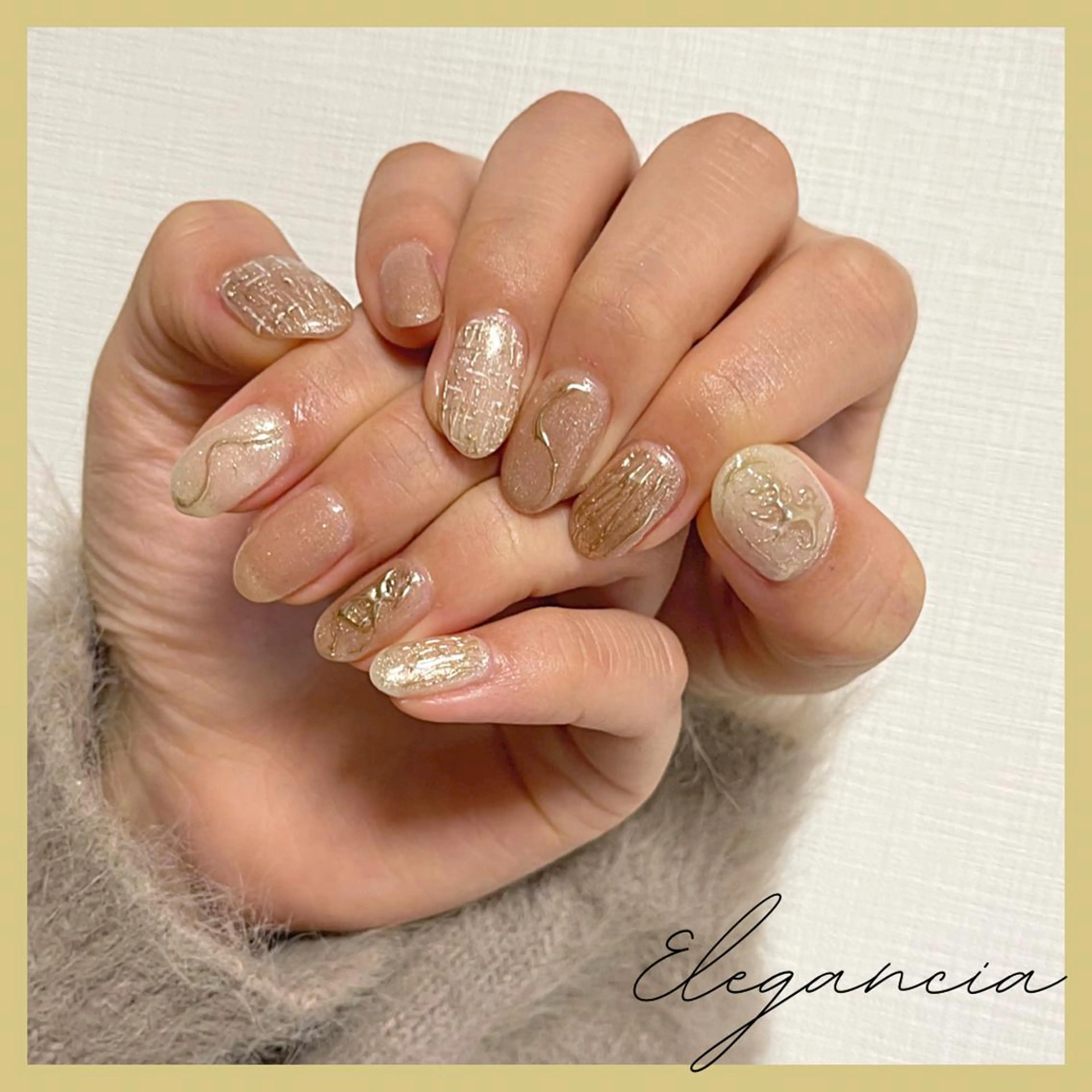 カラー ネイル ハンドネイル Elegancia. Hiromiのネイルデザイン