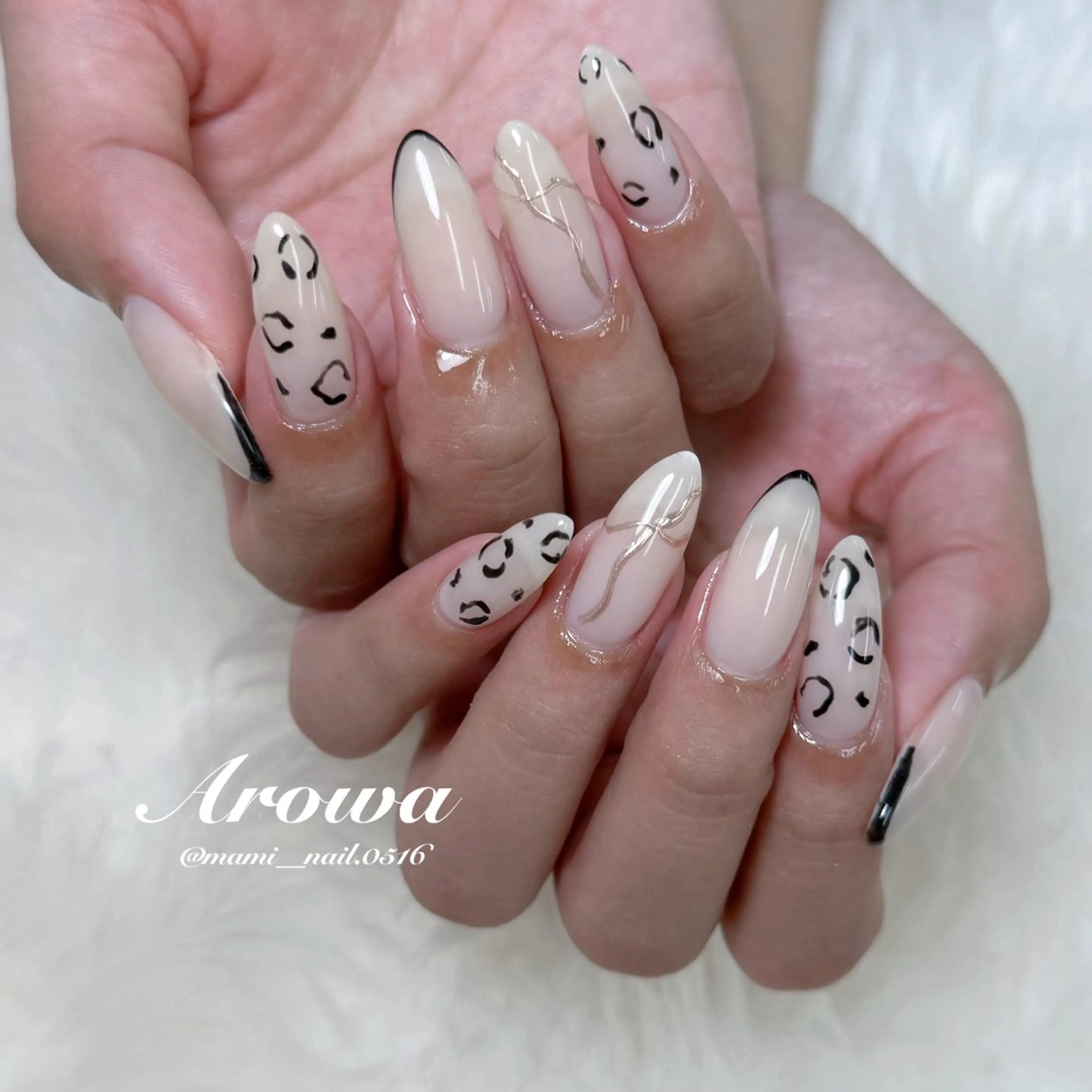 ネイル ハンドネイル Arowa まみのネイルデザイン
