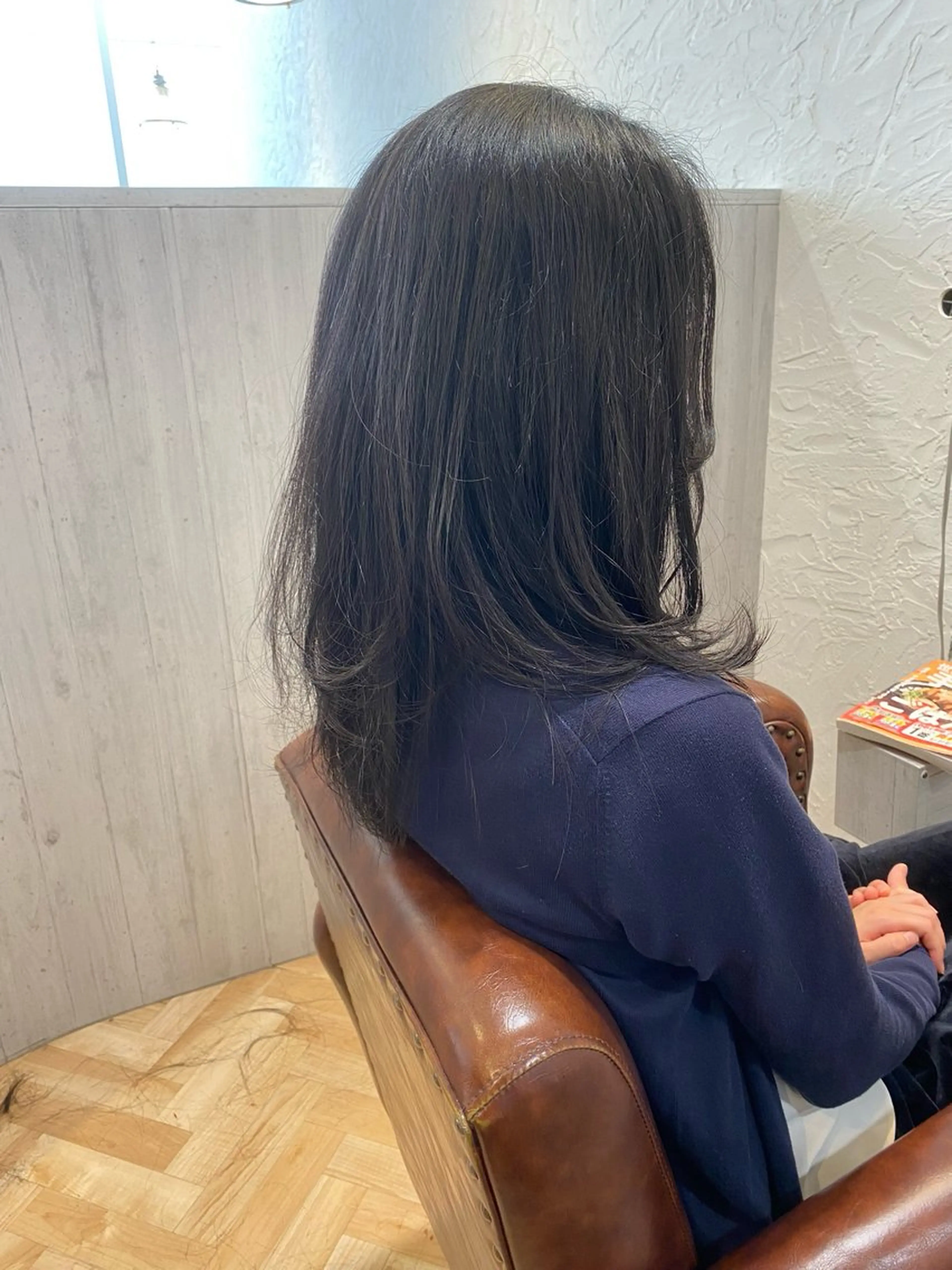セミロング レイヤーカット 齋藤 優のヘアスタイル