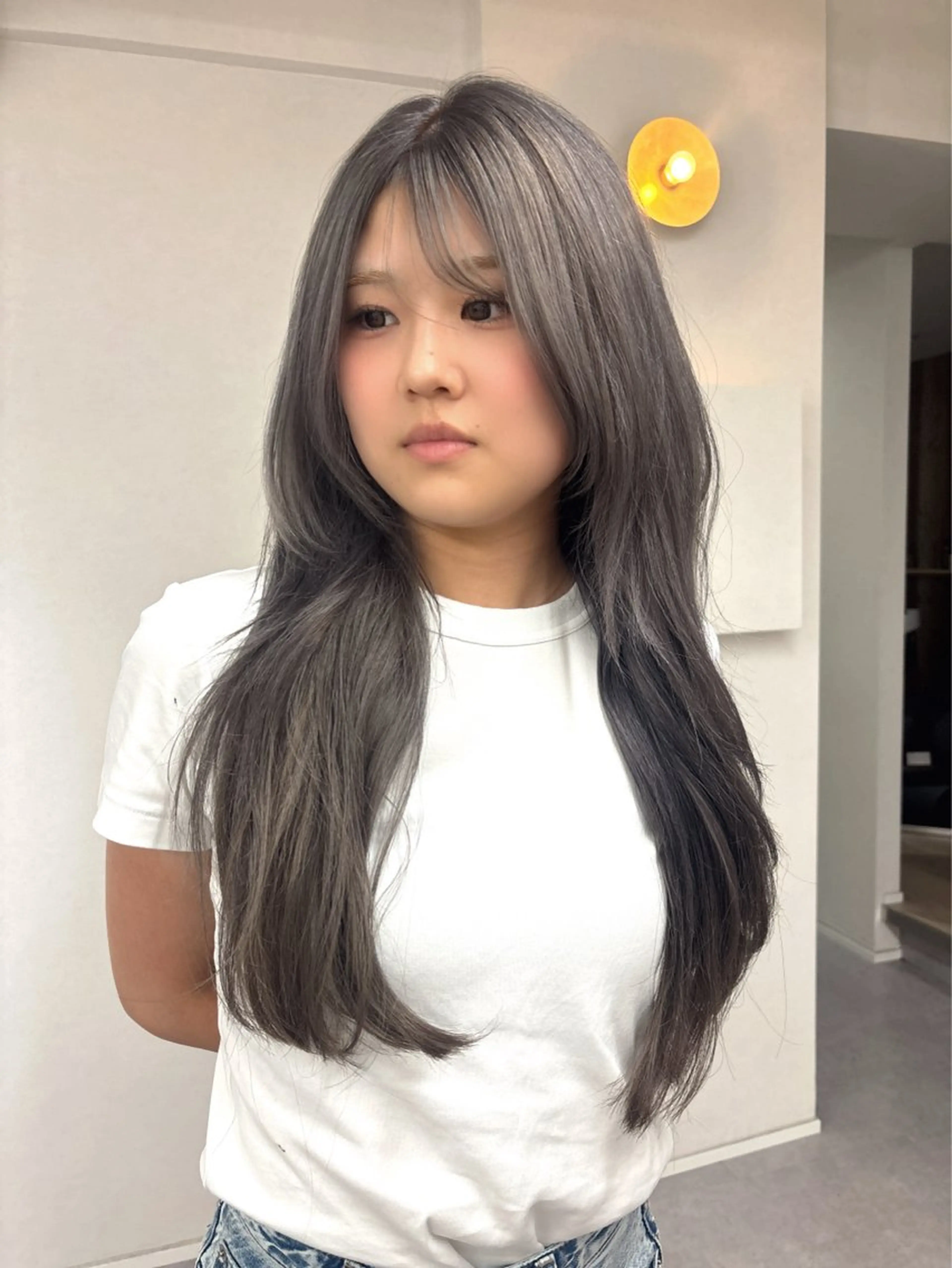 💟期間限定💟ブリーチ➕カラー➕外部補修トリートメントの写真