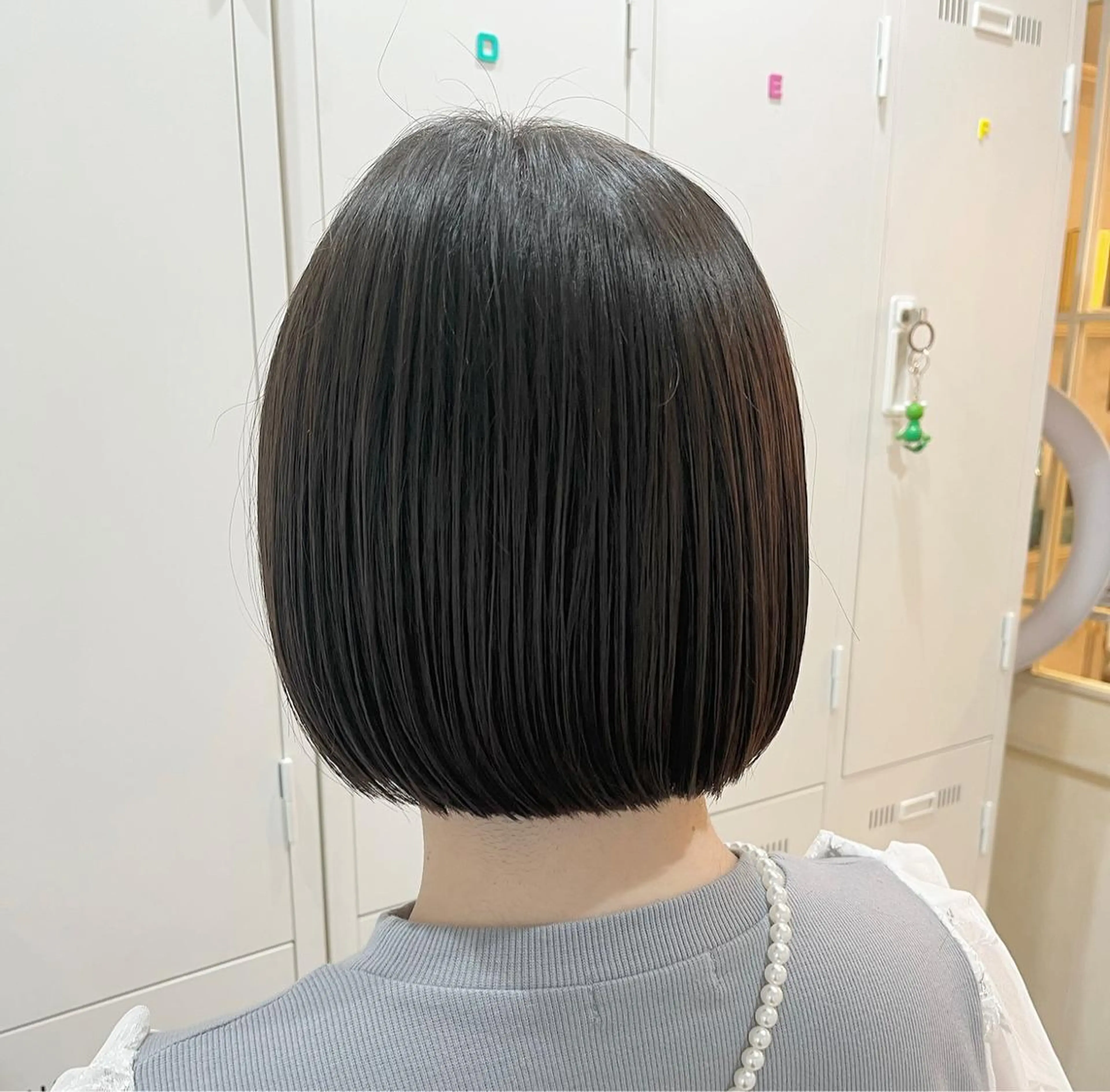 ショート カラー パーマ ヘアアレンジ 🐻‍❄️森山愛結美 🤍N°uairoのヘアスタイル