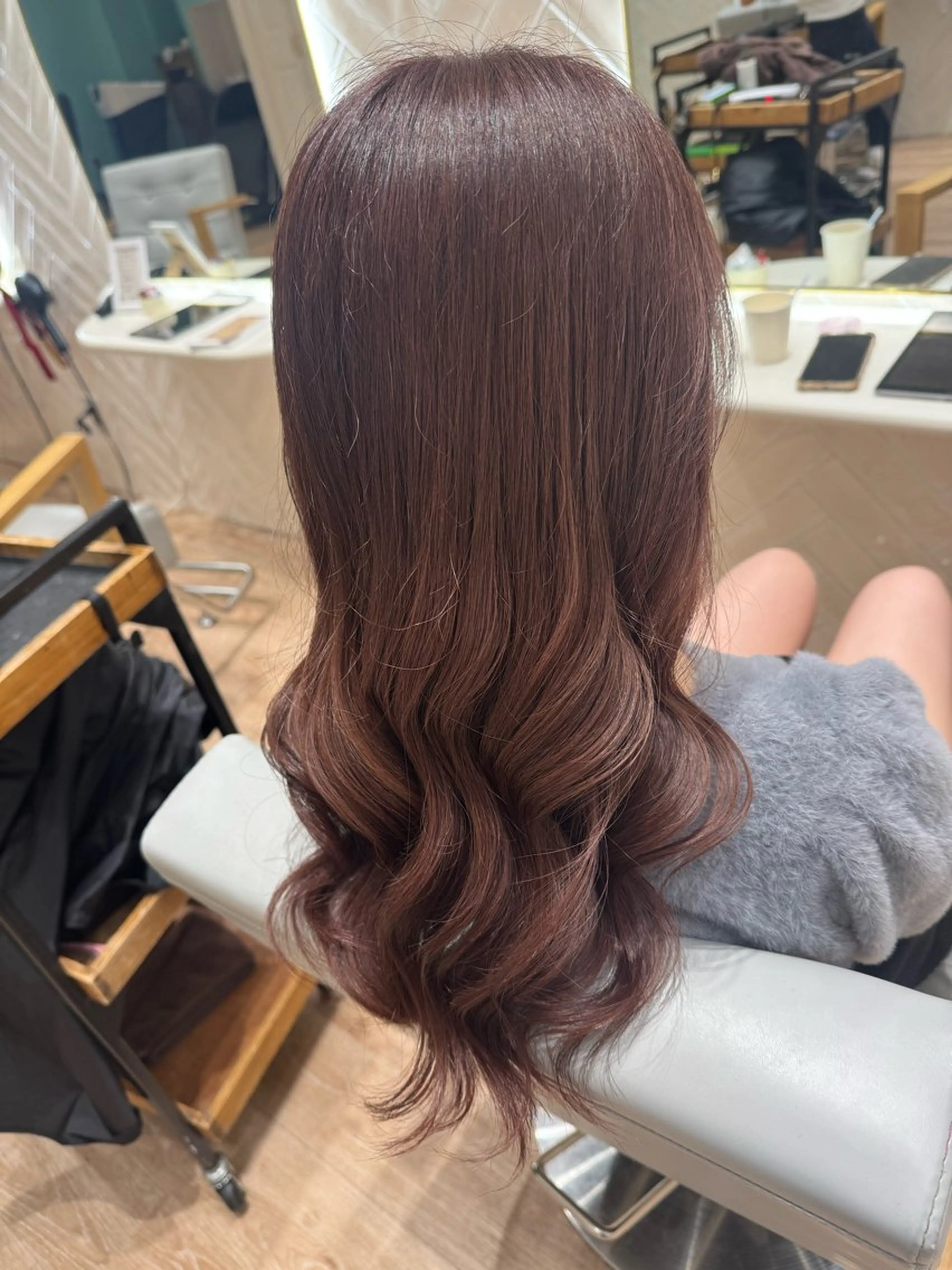 ロング カラー ヘアカラー トリートメント TAMMY武蔵小杉所属・河添 麗菜のヘアスタイル