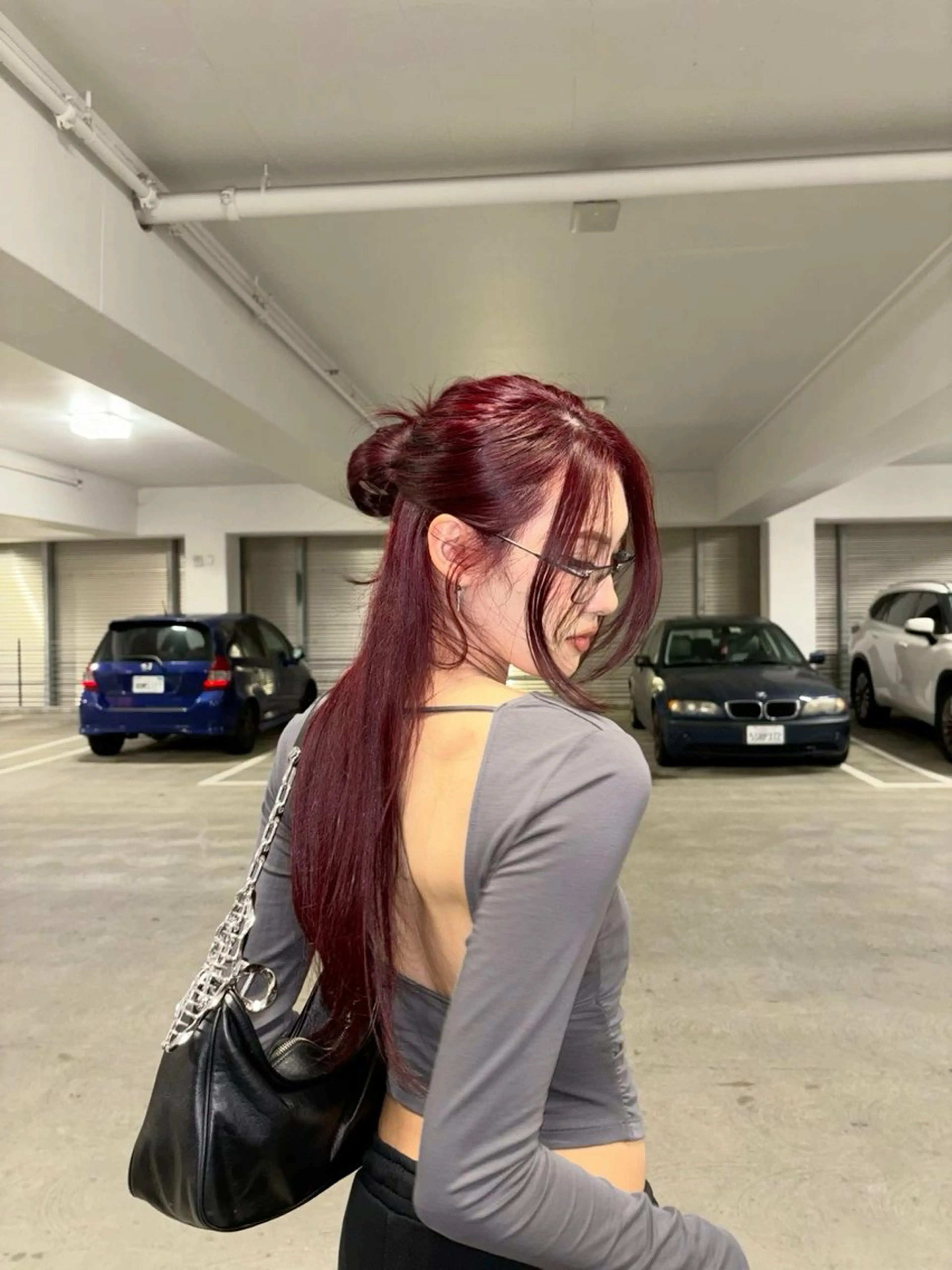 カラー ヘアカラー トリートメント ヘッドスパ ヘアセット 🍒♡艶髪暖色カラー saaya♡🍒のヘアスタイル
