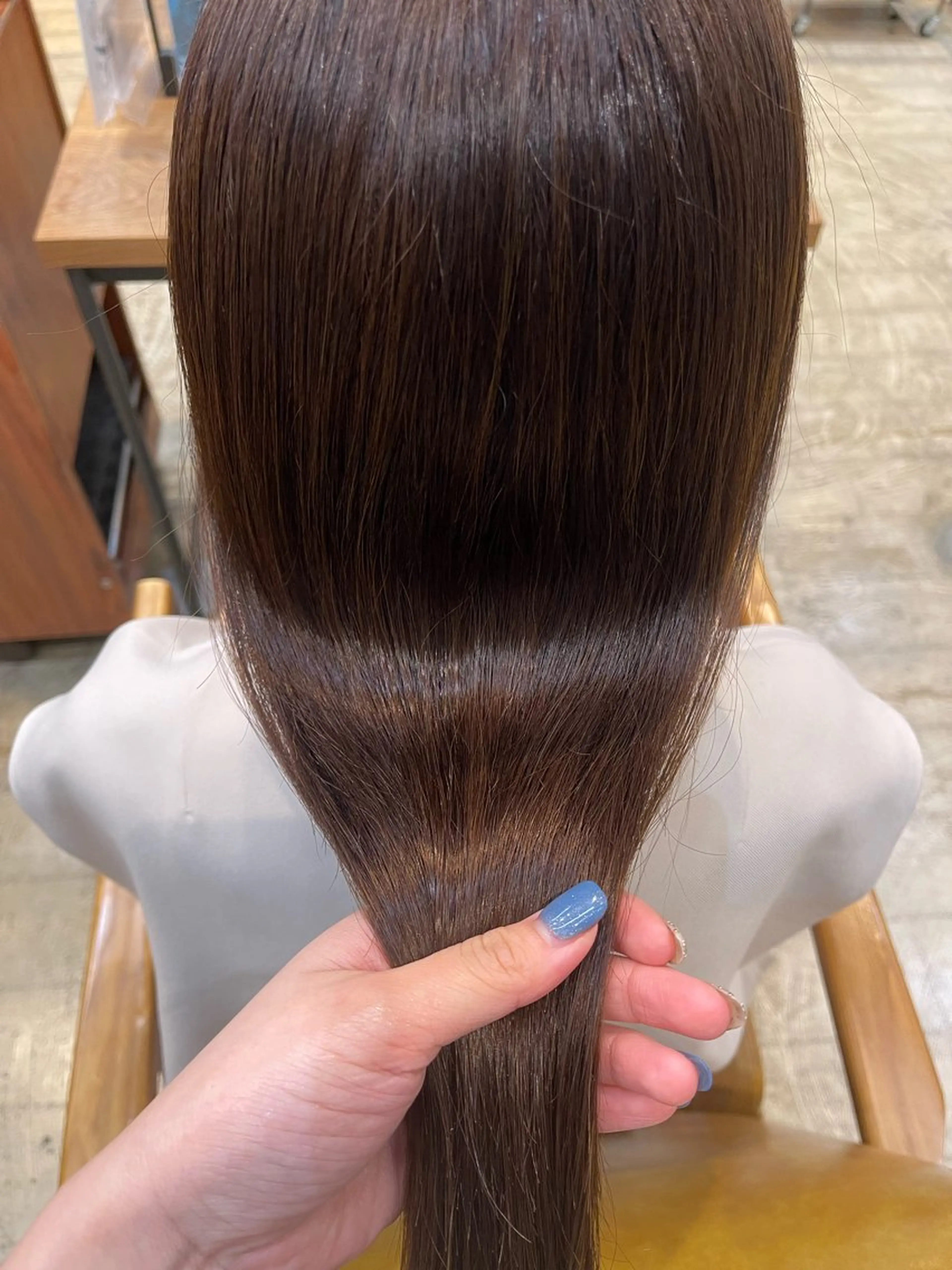 セミロング カラー jr.stylist 小島千穂🎀のヘアスタイル