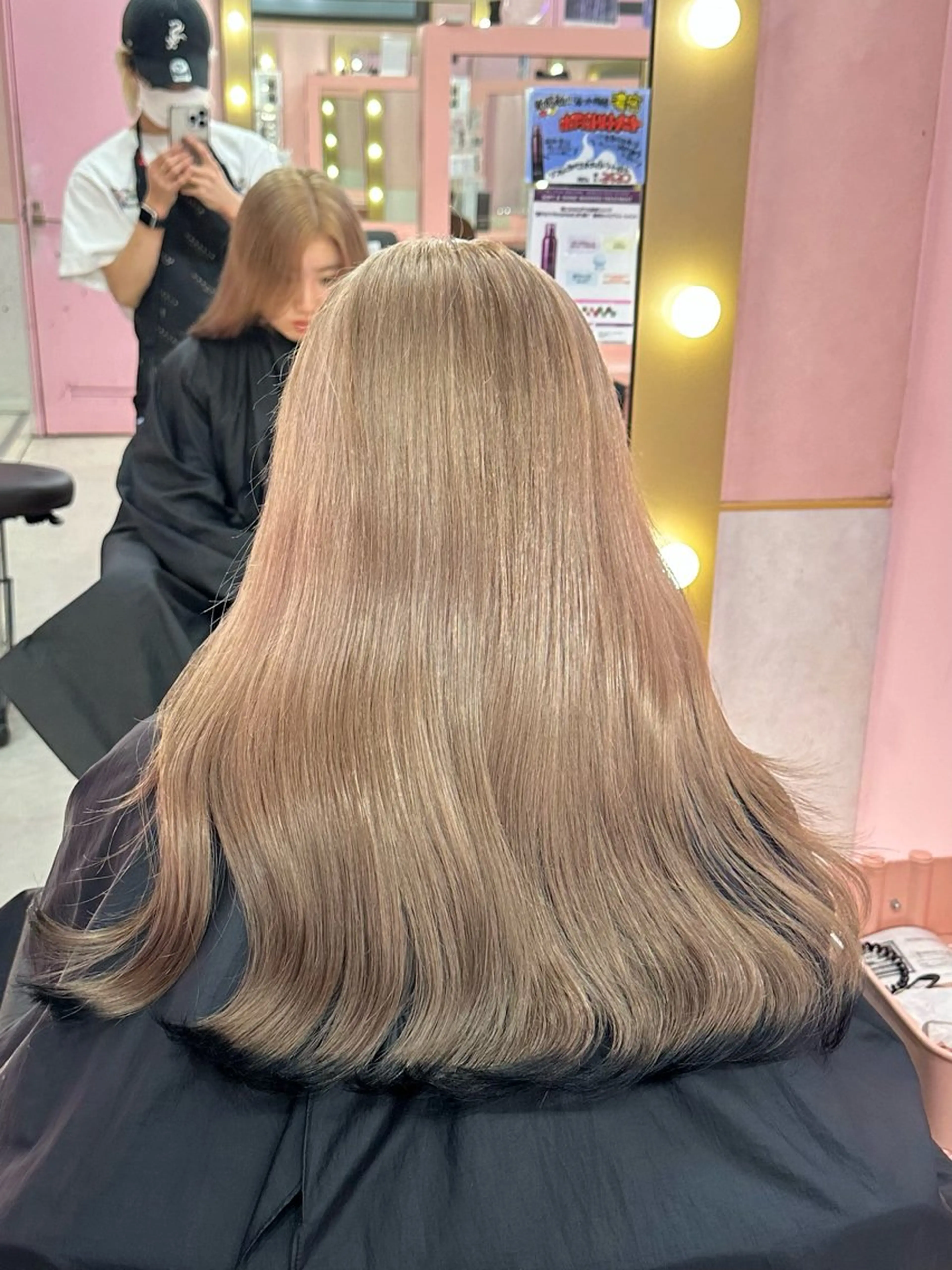 ロング カラー 🫧ブロンド /寒色系🫧れいのヘアスタイル