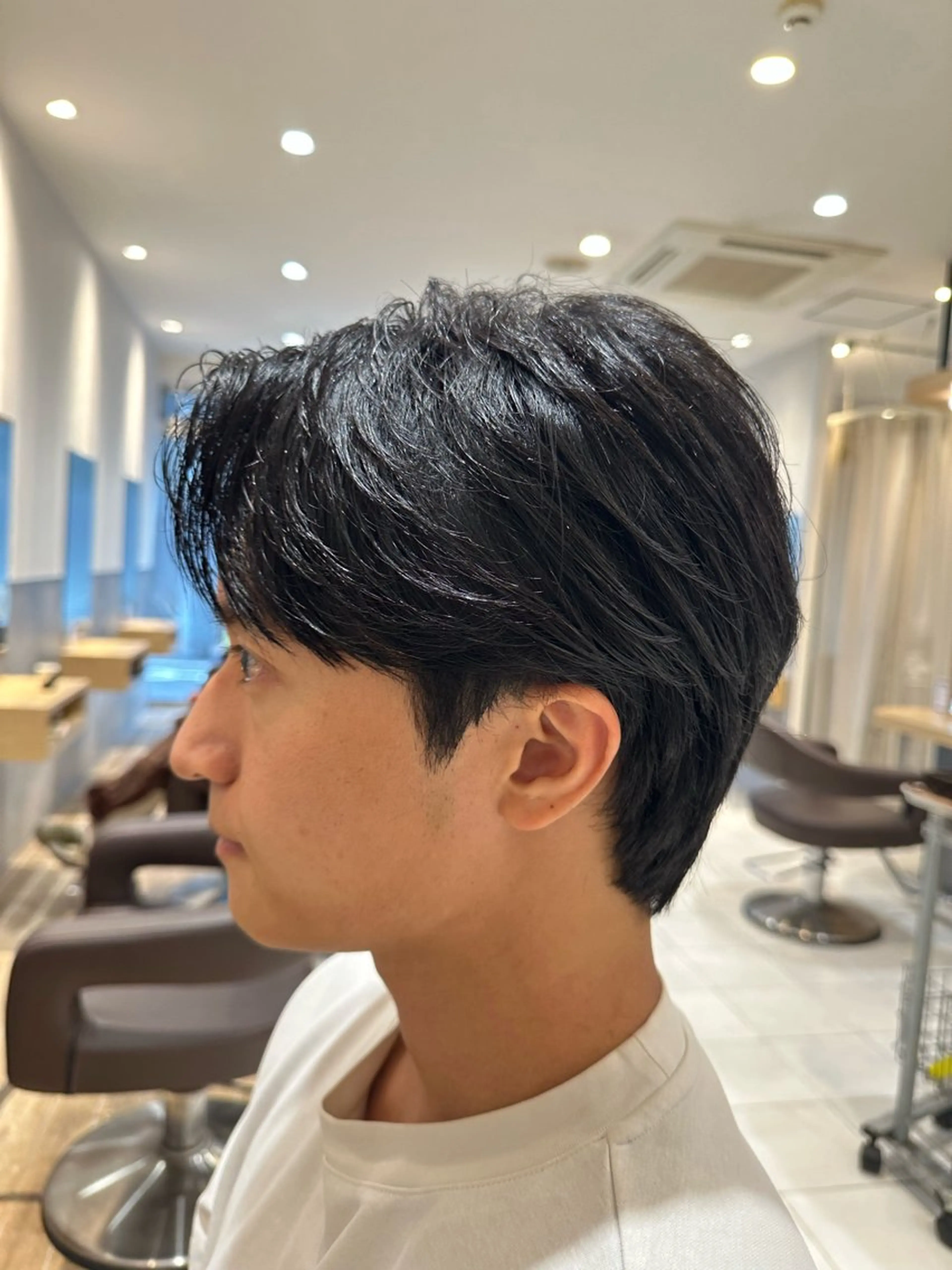 メンズ マッシュ 刈り上げ カット ヘアセット 錦糸町メンズパーマ 特化美容師Kaiのヘアスタイル