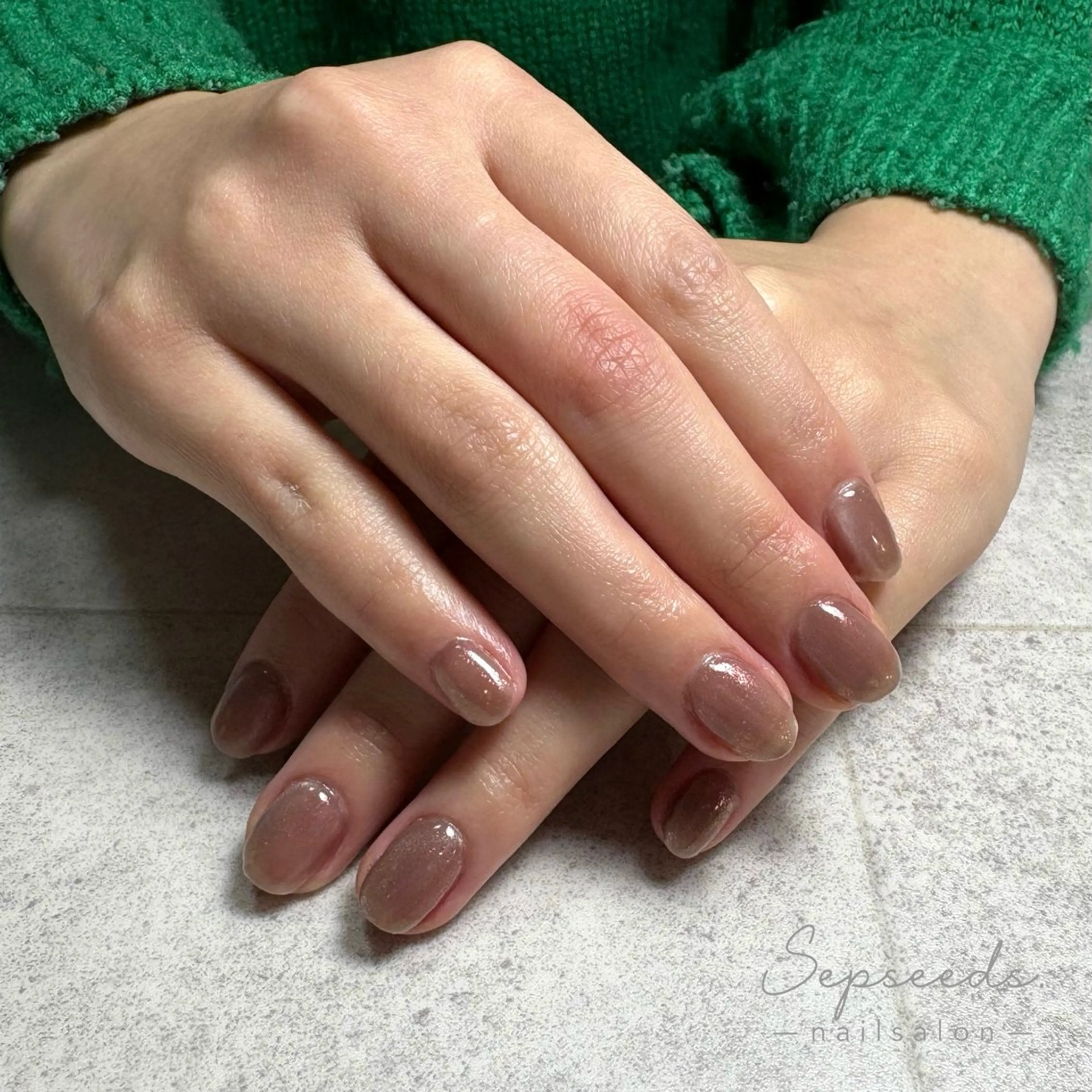 ネイル オフィスネイル Sepseeds. 🌱Nanaのネイルデザイン