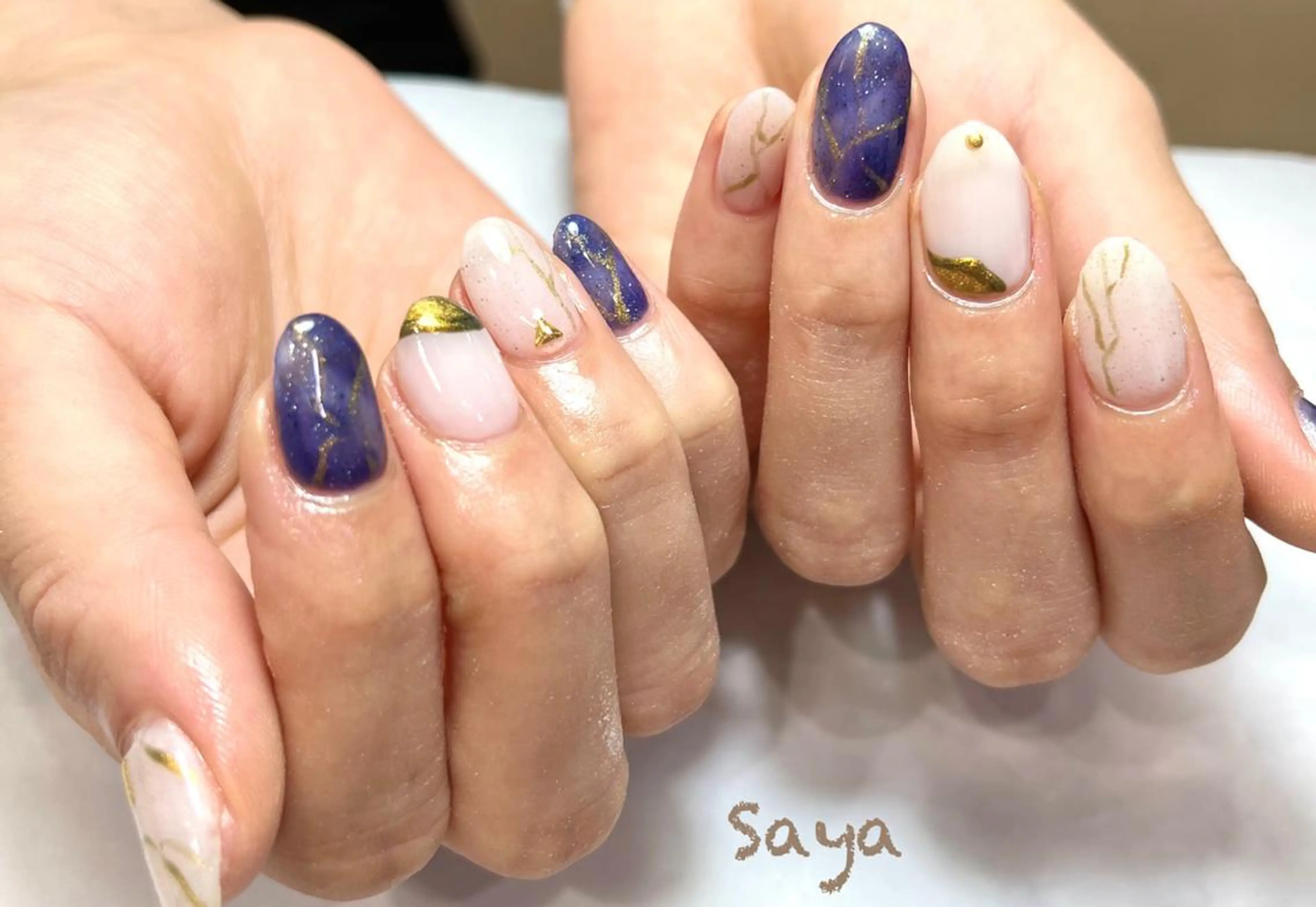 ネイル アートネイル ワンカラーネイル NanaLopi所属・NanaLopi さやのネイルデザイン