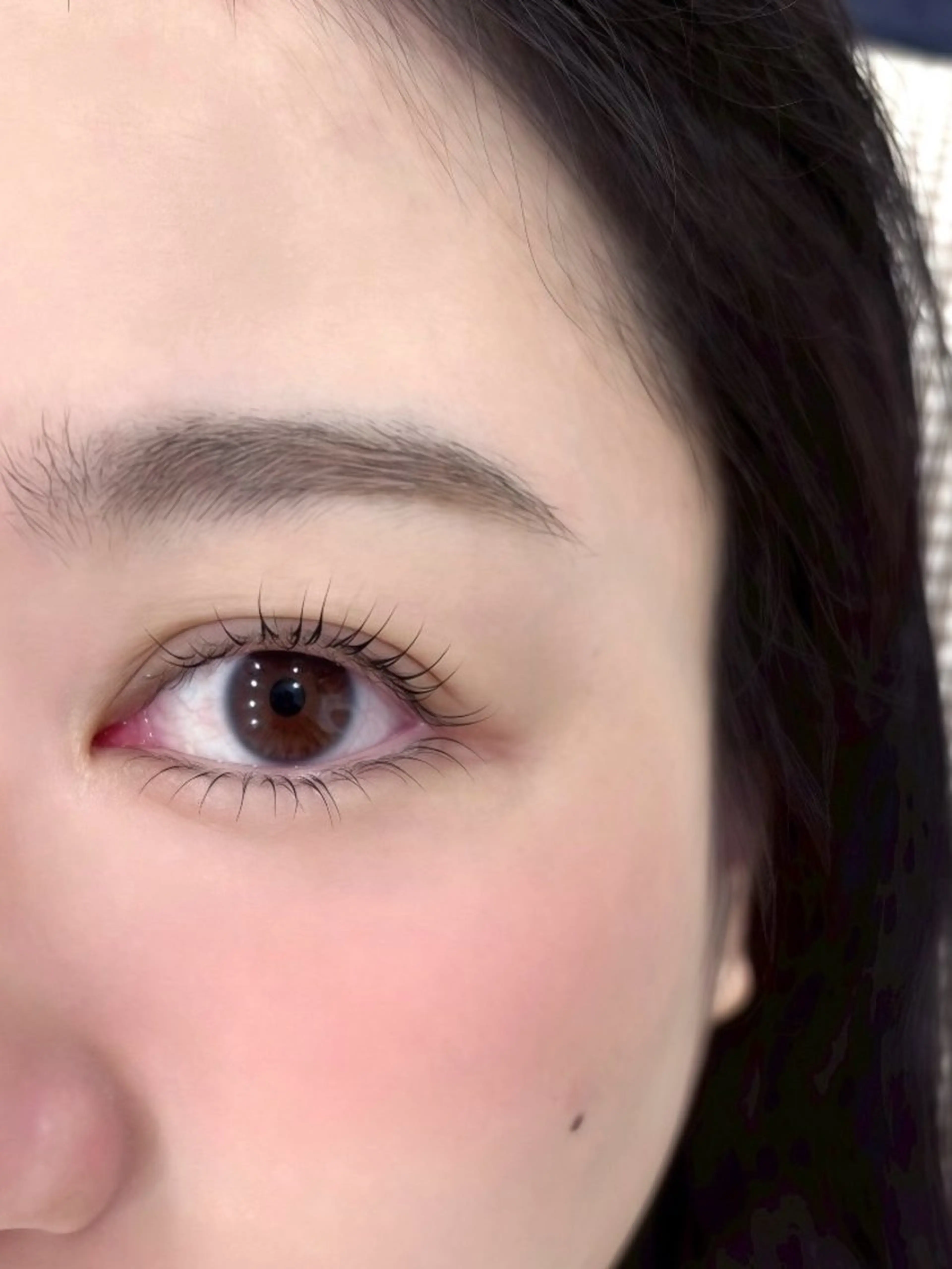 マツエク・マツパ 下まつげエクステ 一重×まつ毛パーマ マツパ LOAVE mimi🐈‍⬛の眉毛・アイブロウイメージ