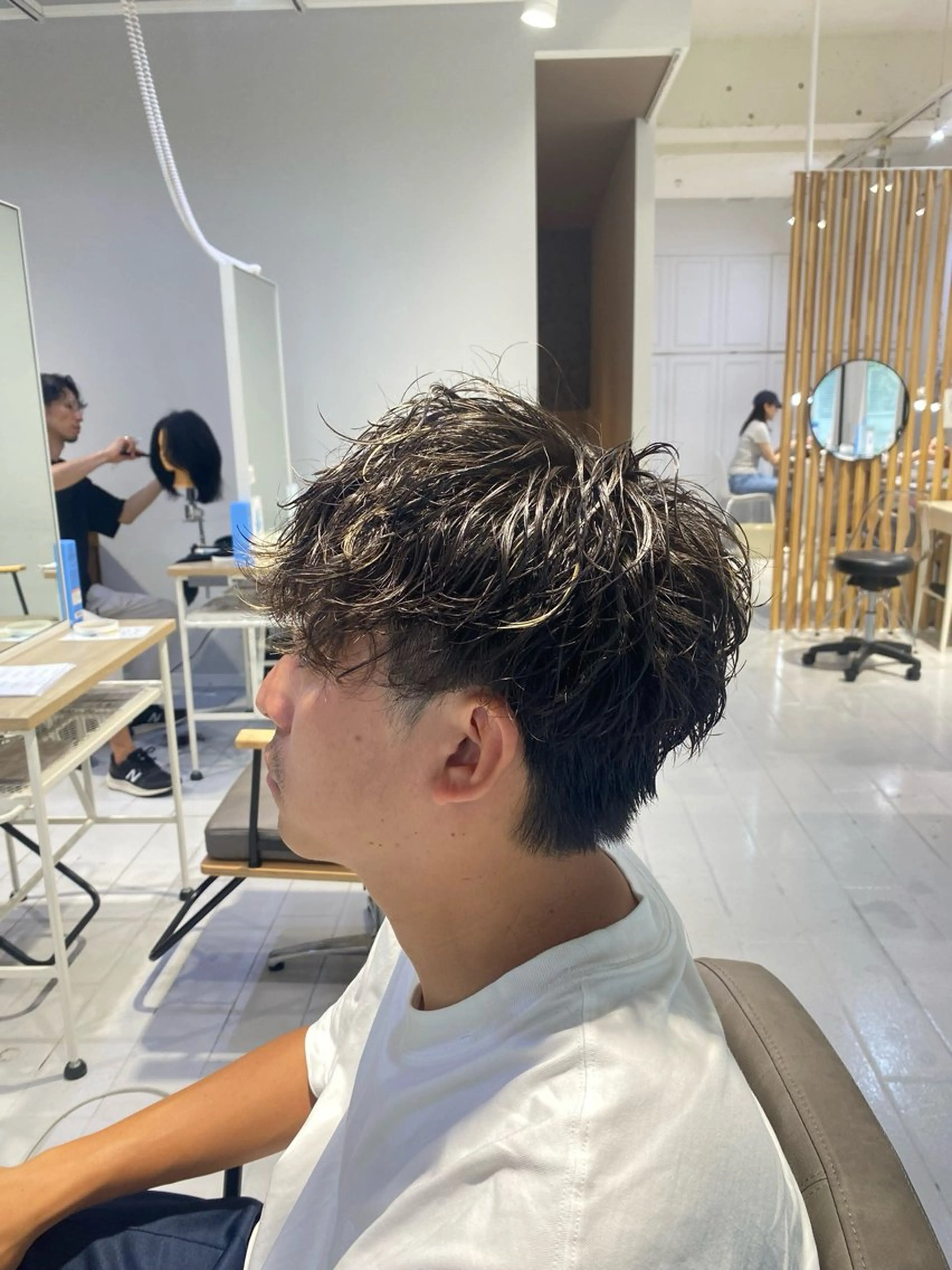 パーマ メンズ 🇰🇷韓国風カット 🇰🇷　鈴木海斗のヘアスタイル