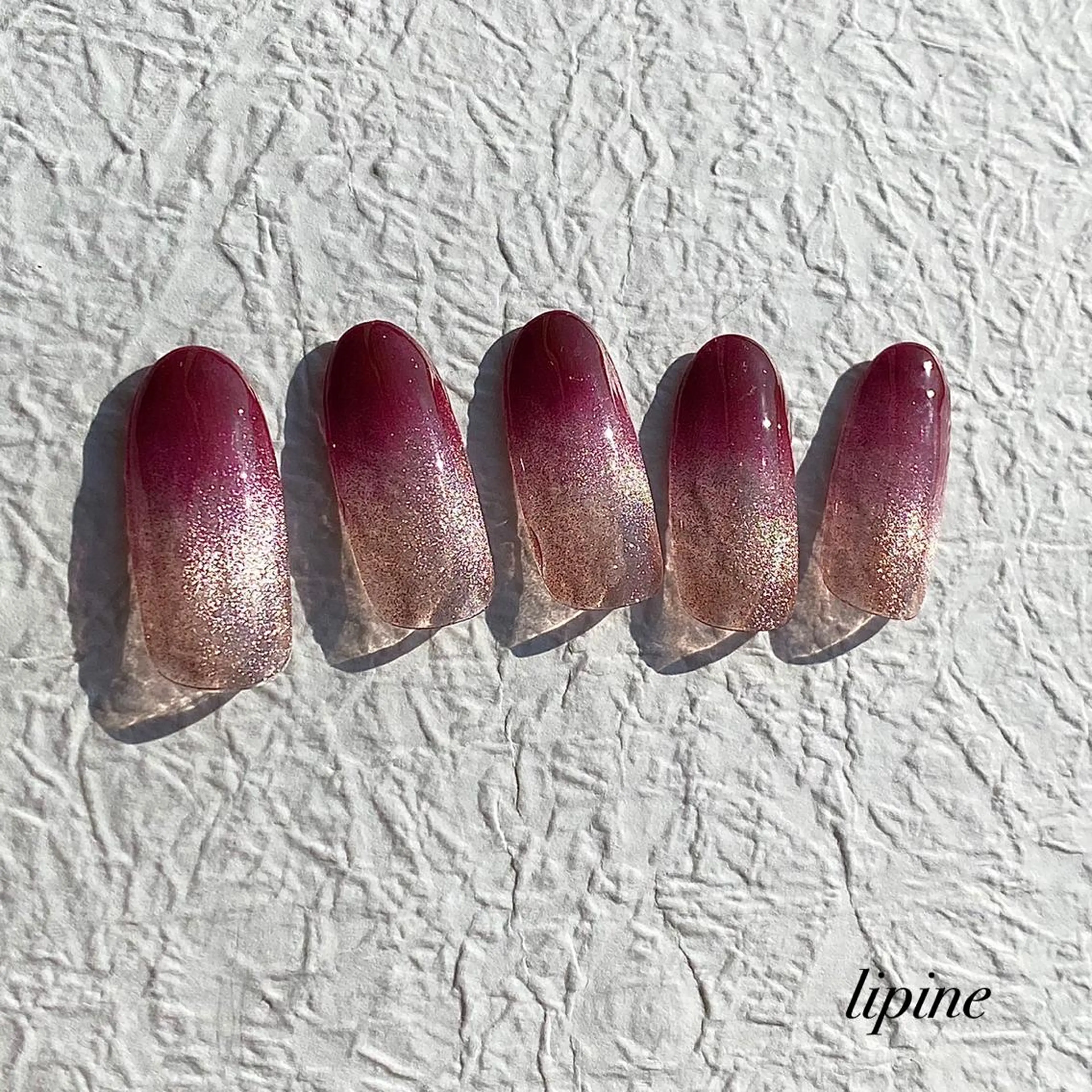 ネイル マグネットネイル ネイルサロン lipineのネイルデザイン