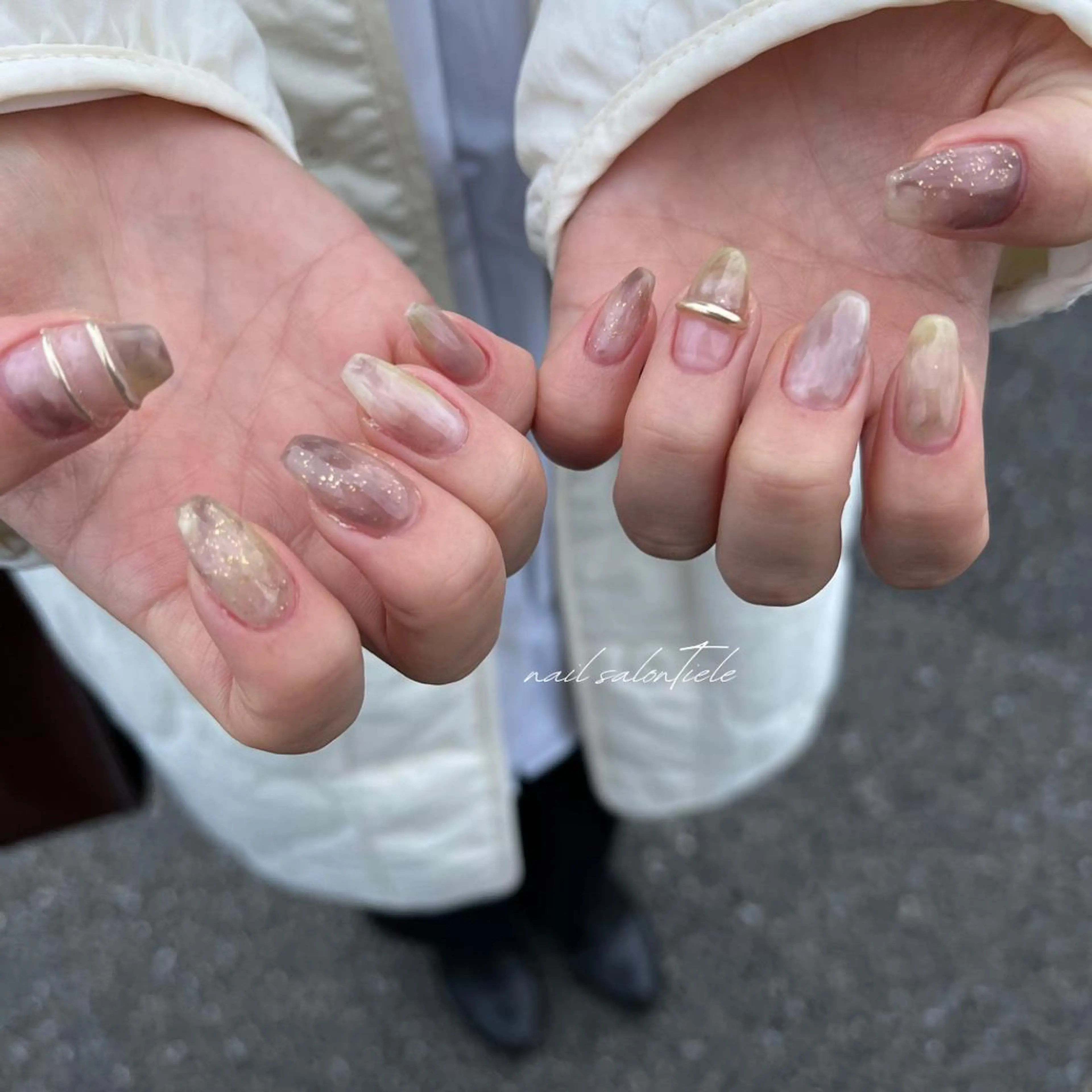 ネイル ハンドネイル tiele nailのネイルデザイン