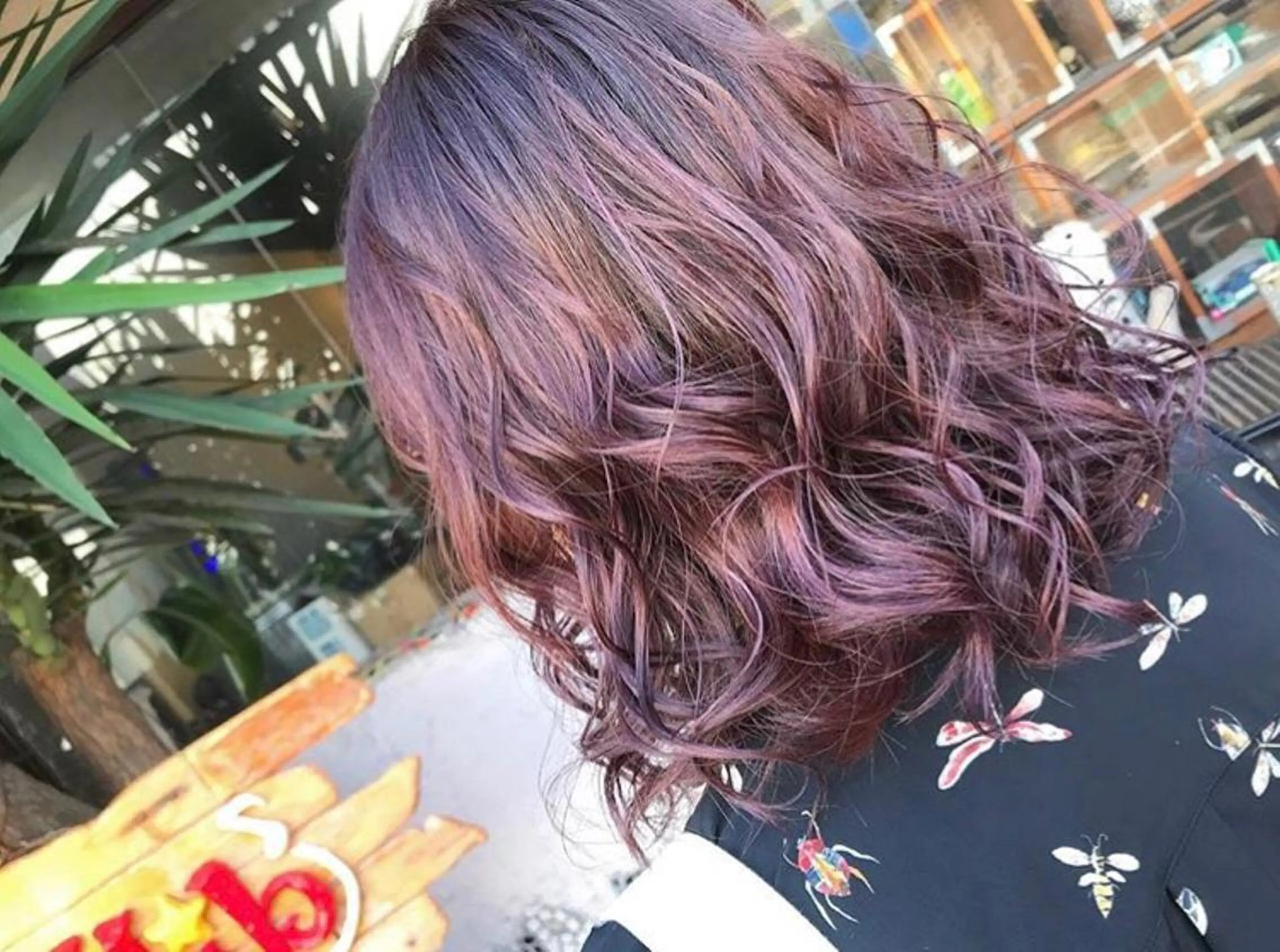 ミディアム ヘアカラー トリートメント 玉木 育実のヘアスタイル