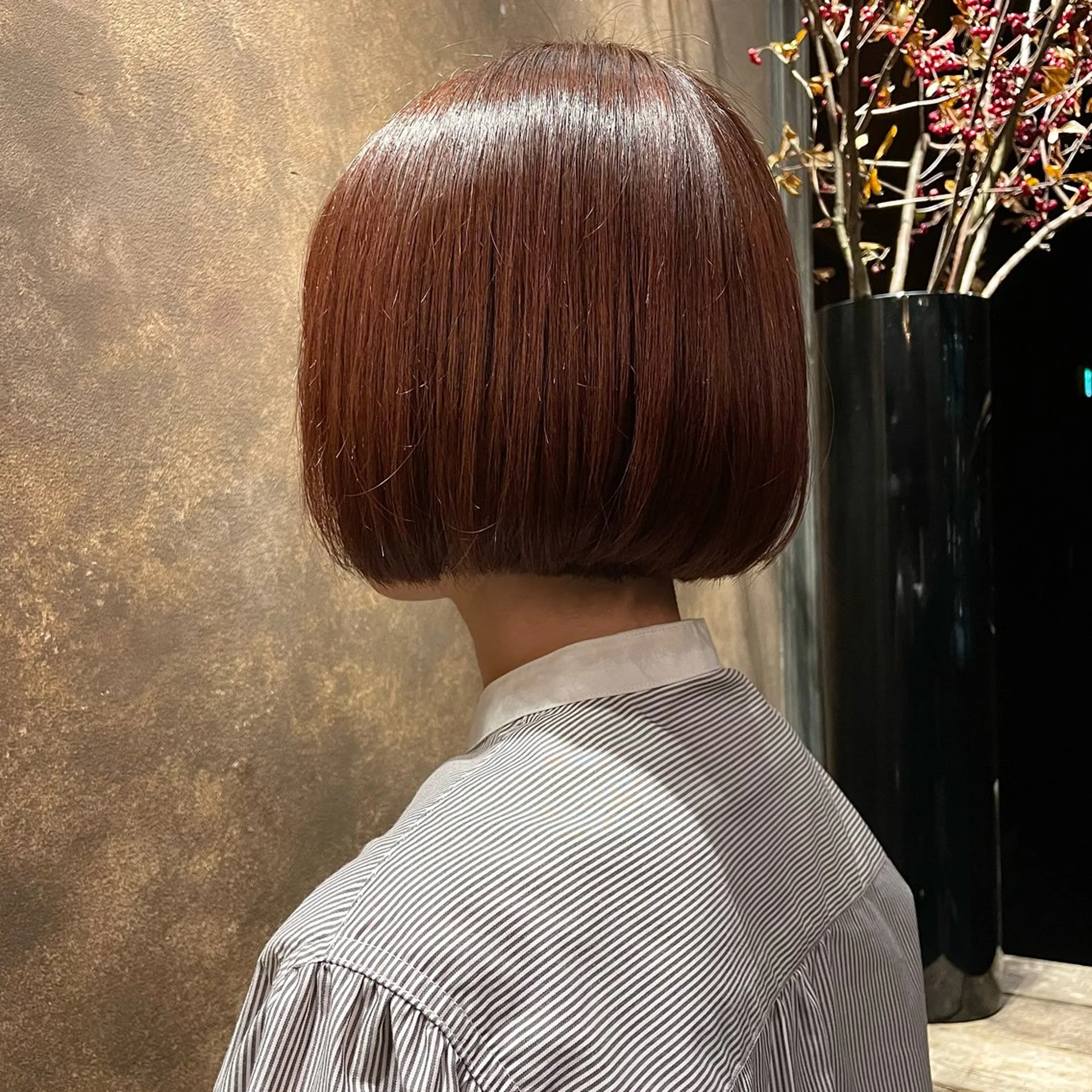 ショート カラー ヘアカラー 松木 花鈴のヘアスタイル