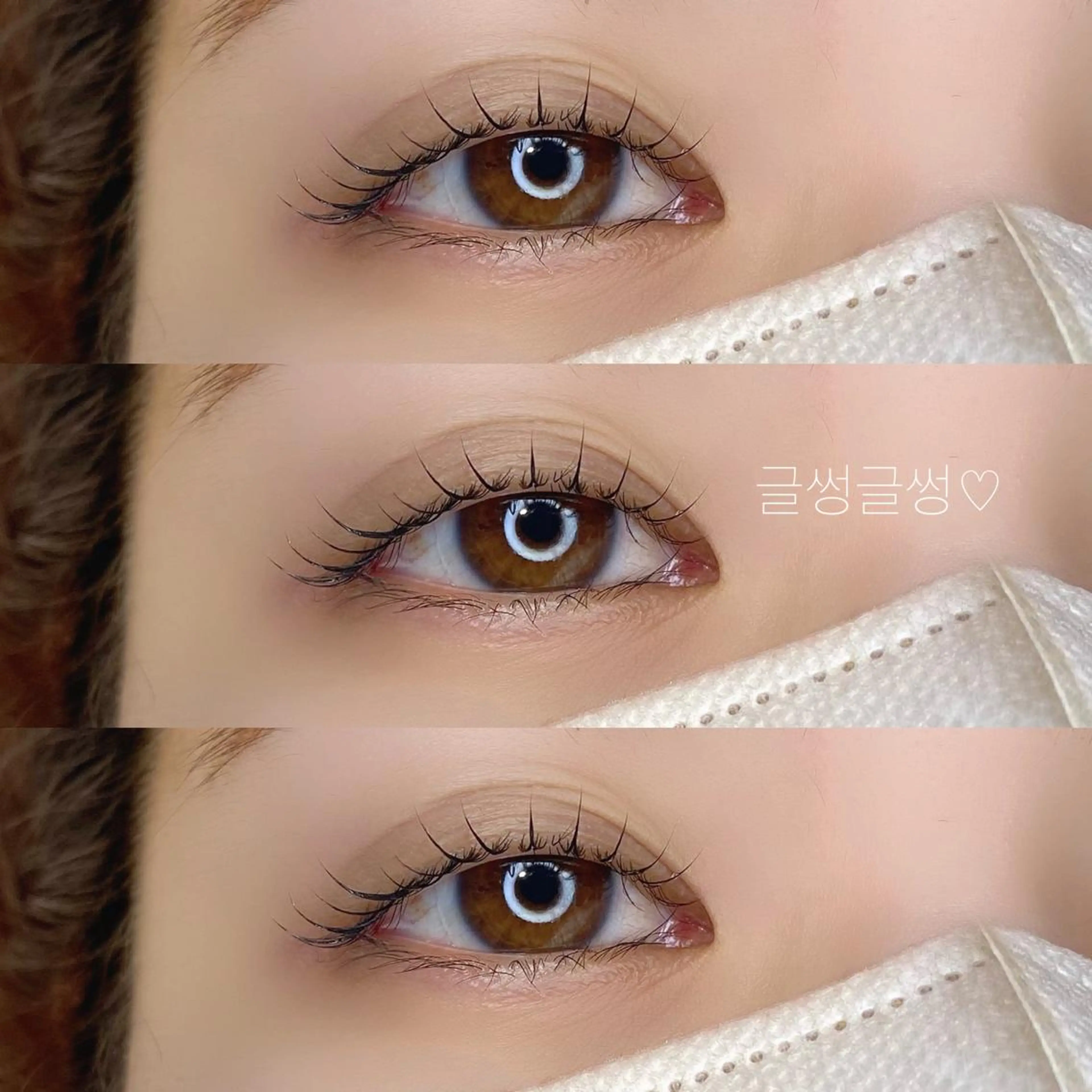 マツエク・マツパ Nancy所属・束感まつげ❤︎ あみのマツエク・マツパデザイン