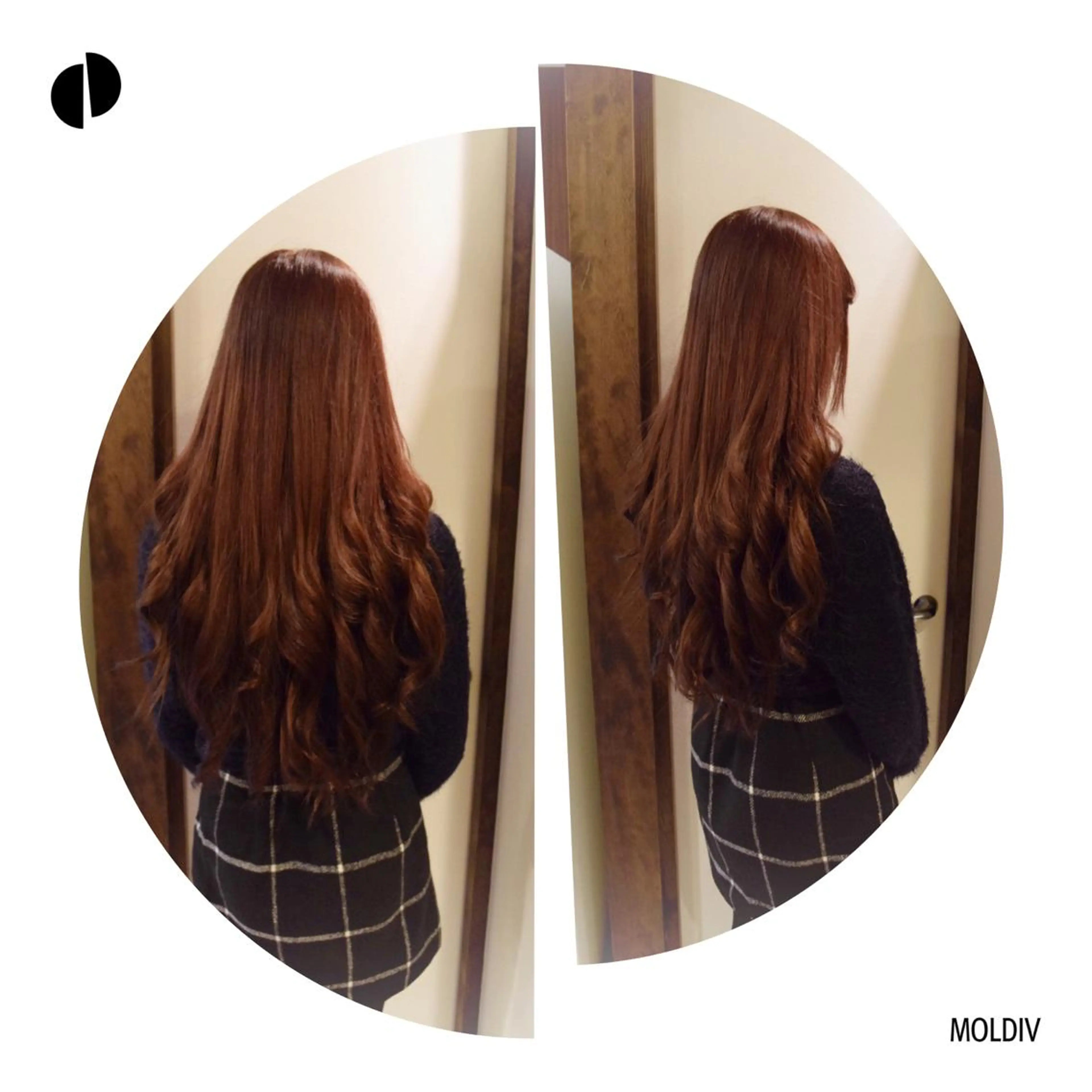 ロング カラー ブラウンカラー ピンクカラー ピンクブラウン ✨縮毛矯正✨髪質改善 ナカシマ ユミのヘアスタイル