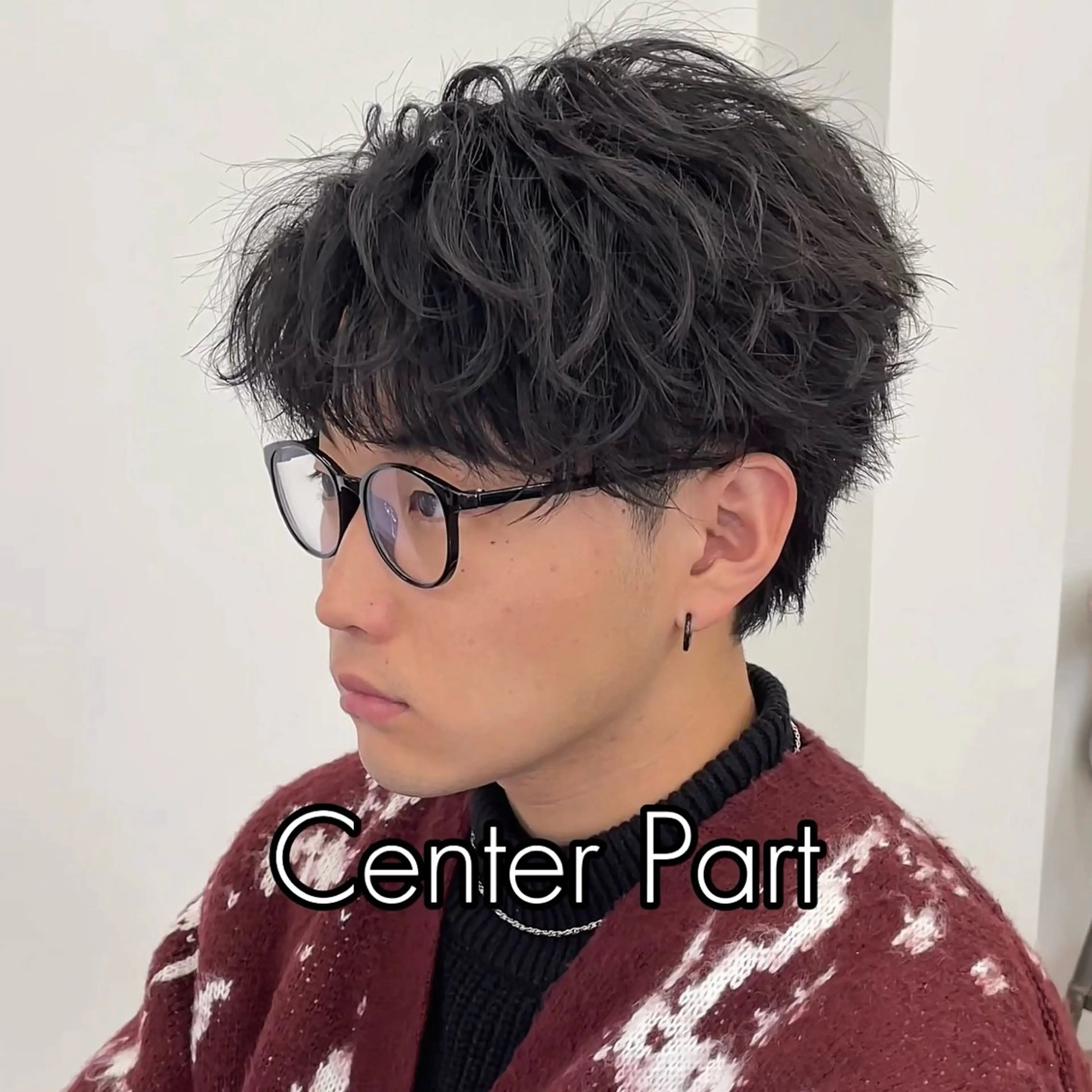 ショート ハイライト 韓国風ヘア レイヤーカット ショートヘア 縮毛矯正 🫧 下島友弥 【メンズ特化美容師】のヘアスタイル