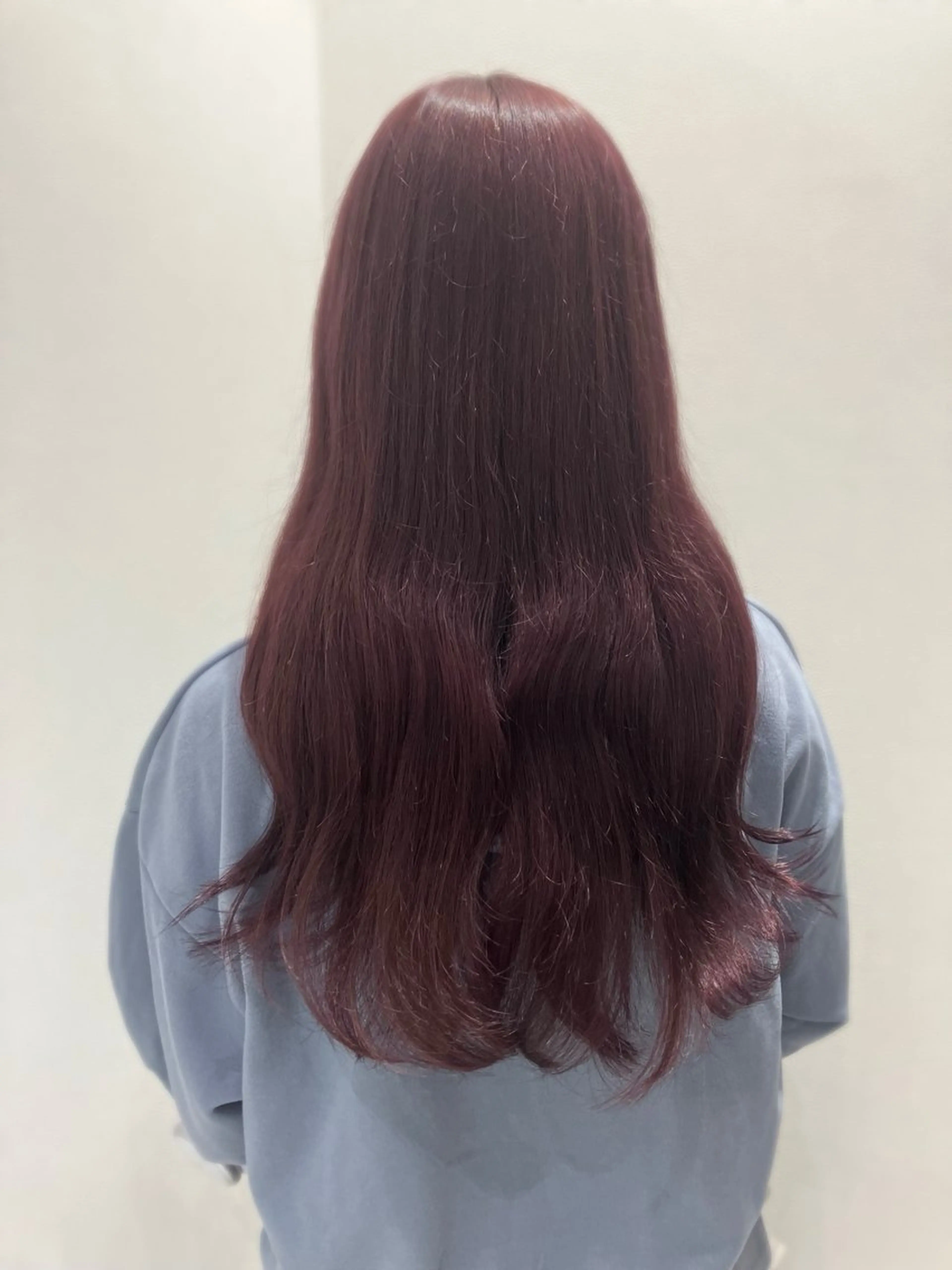 ロング カラー ヘアアレンジ 🫧透明感ラベンダー 似合わせ🫧あい🫧のヘアスタイル