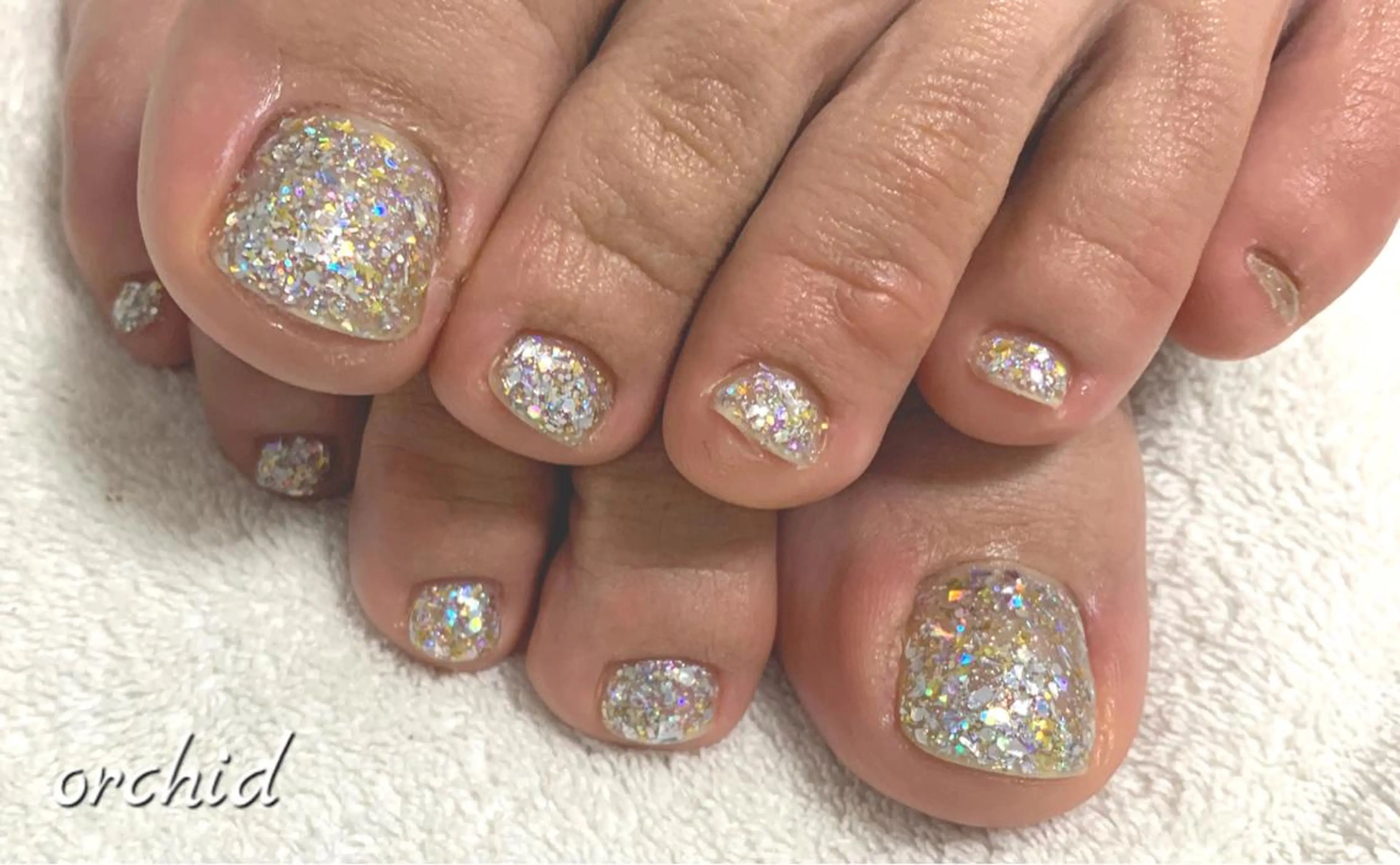 ネイル ハンドネイル フットネイル orchid ♡オーキッドのネイルデザイン